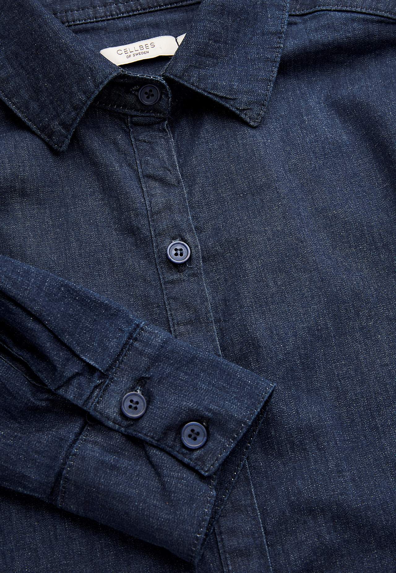 Stretchig tunika i denim