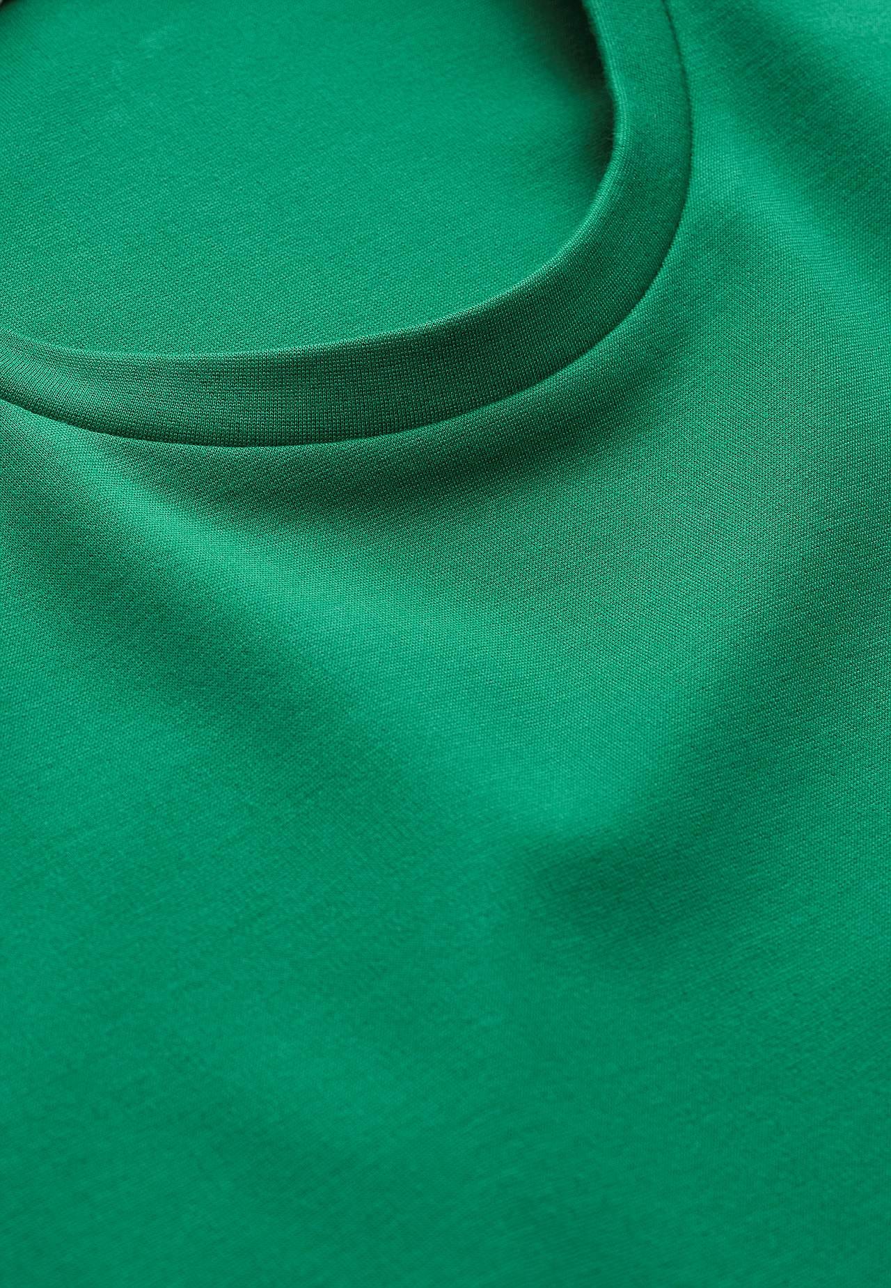 T-shirt i kraftig trikå