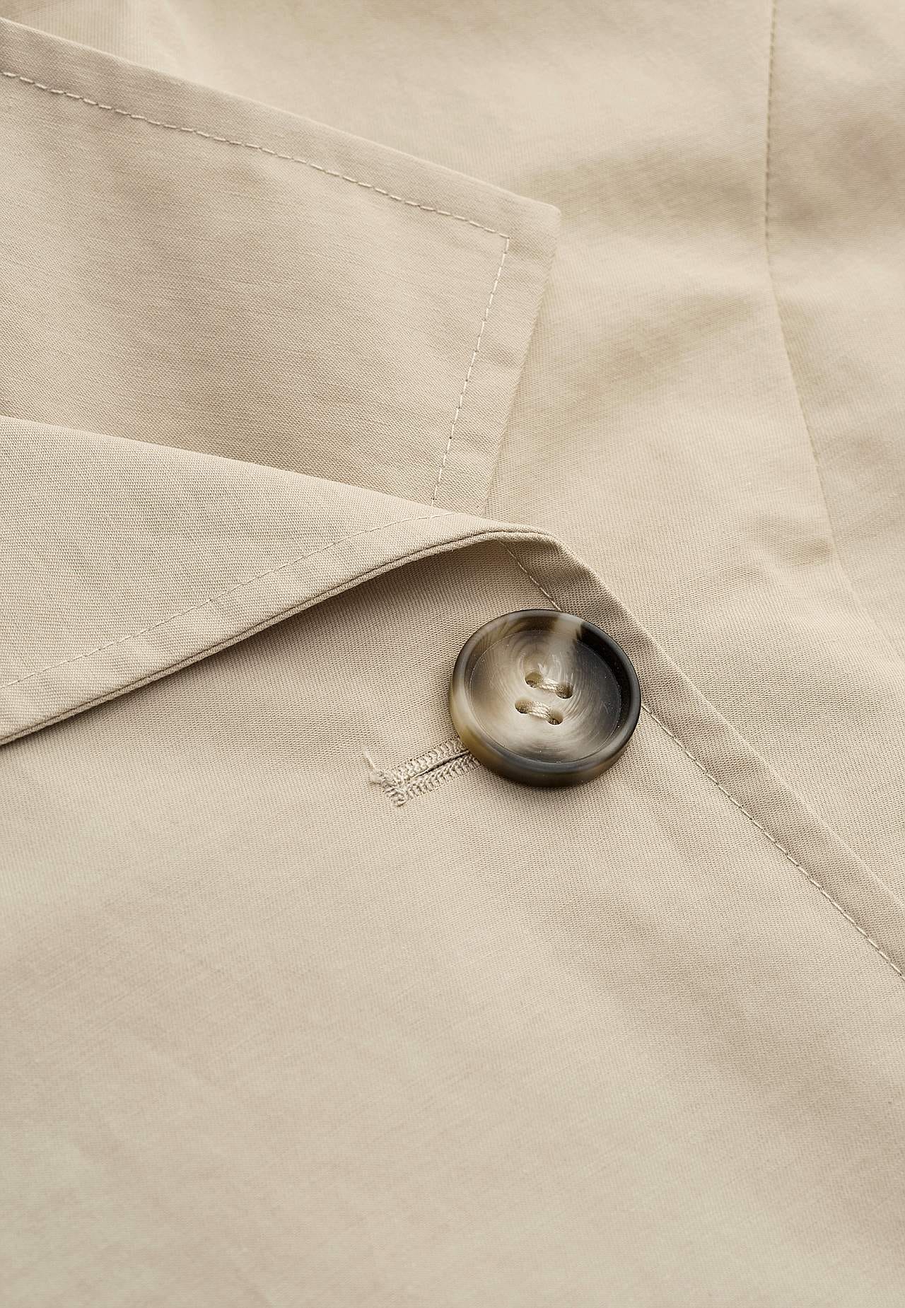 Dubbelknäppt trenchcoat