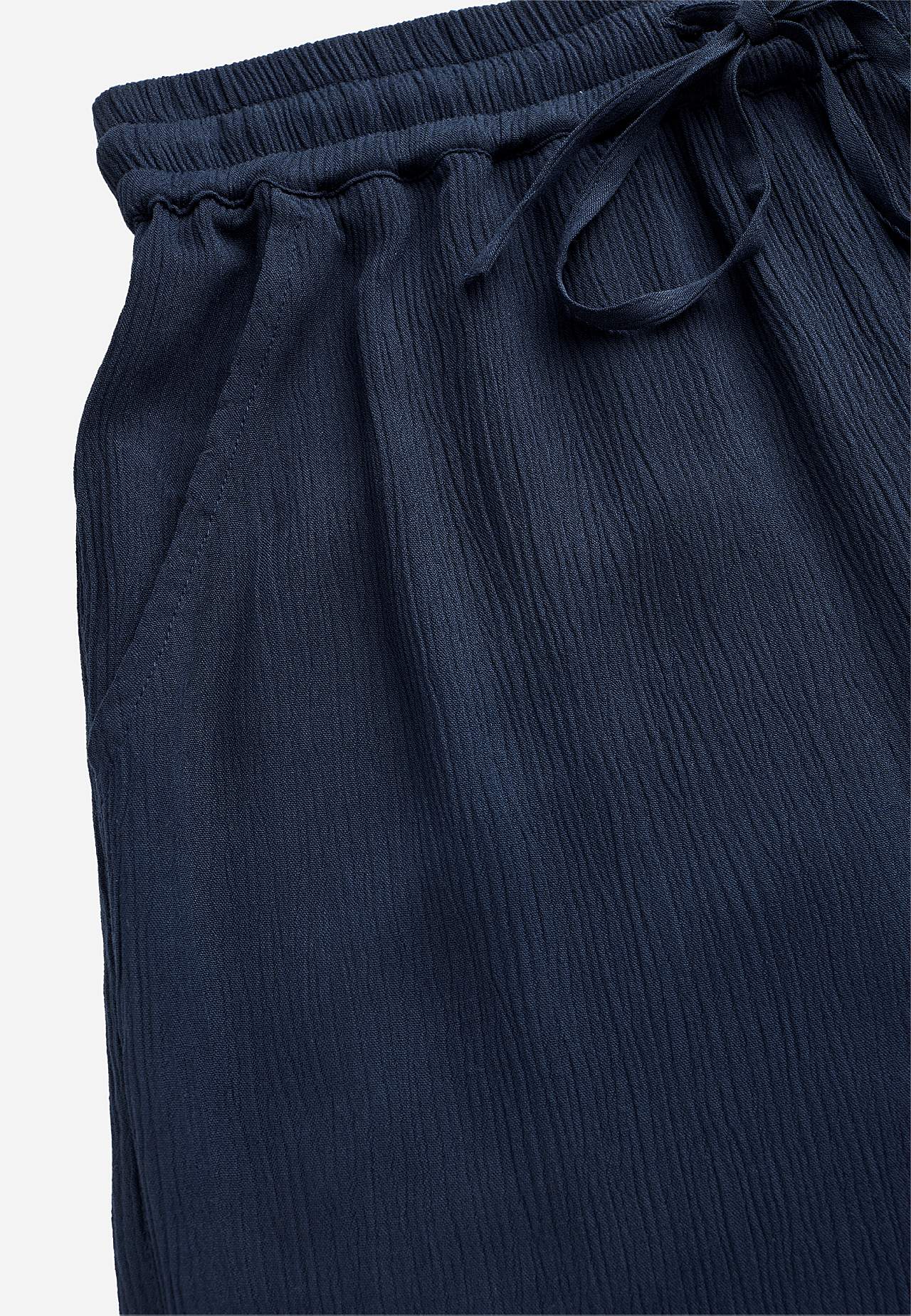 Shorts i viskoscrêpe