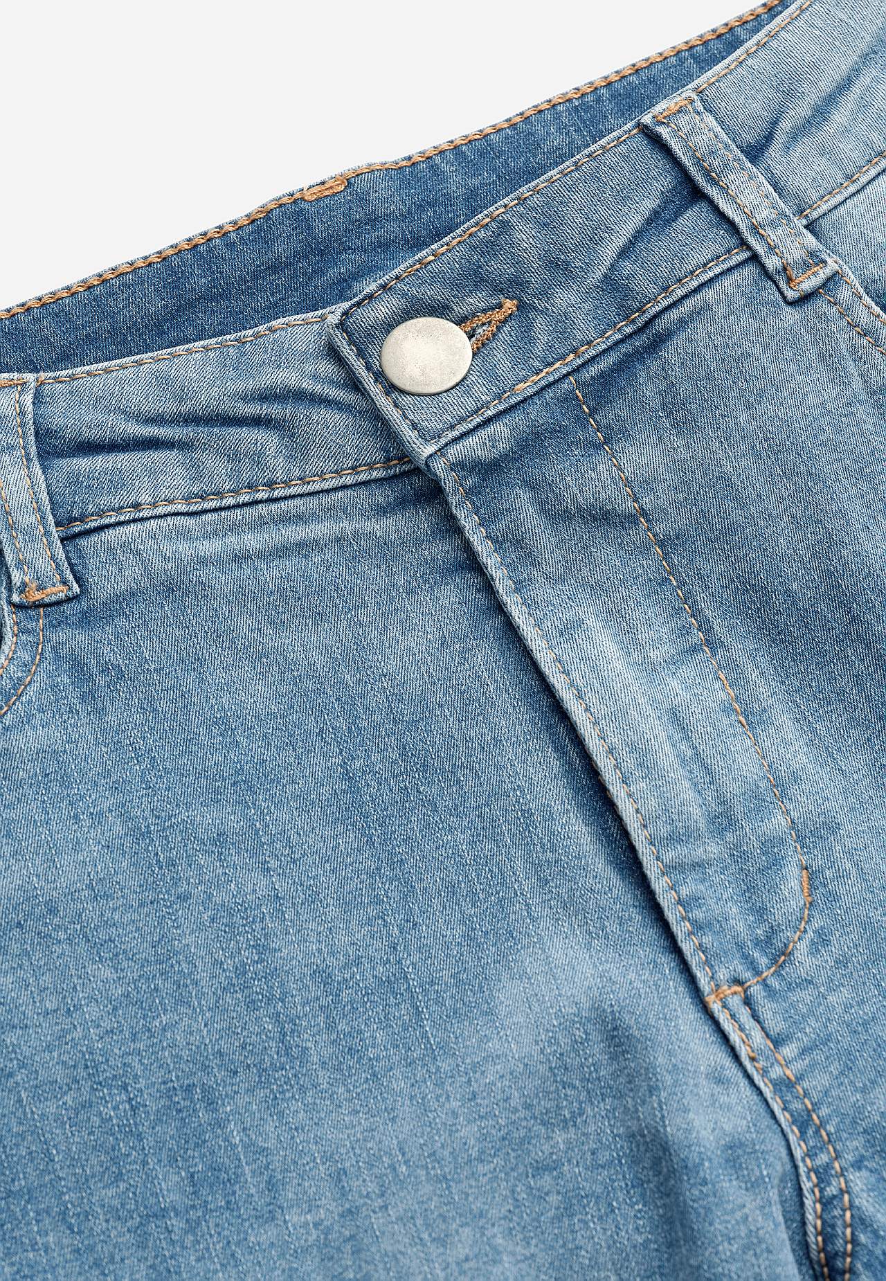 Stretchiga ankeljeans
