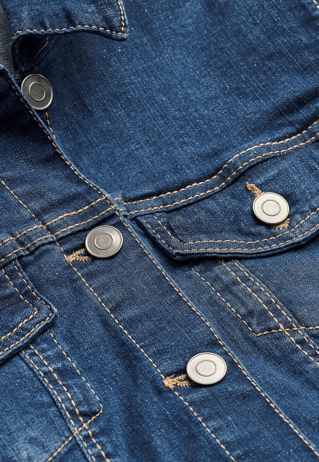 Stretchig jeansjacka