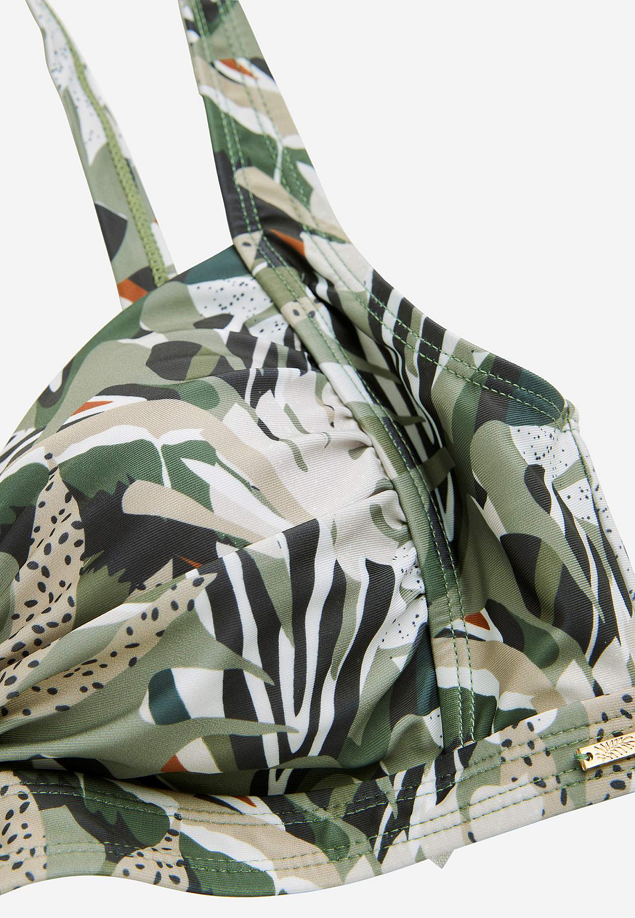 Bygellös bikini-bh