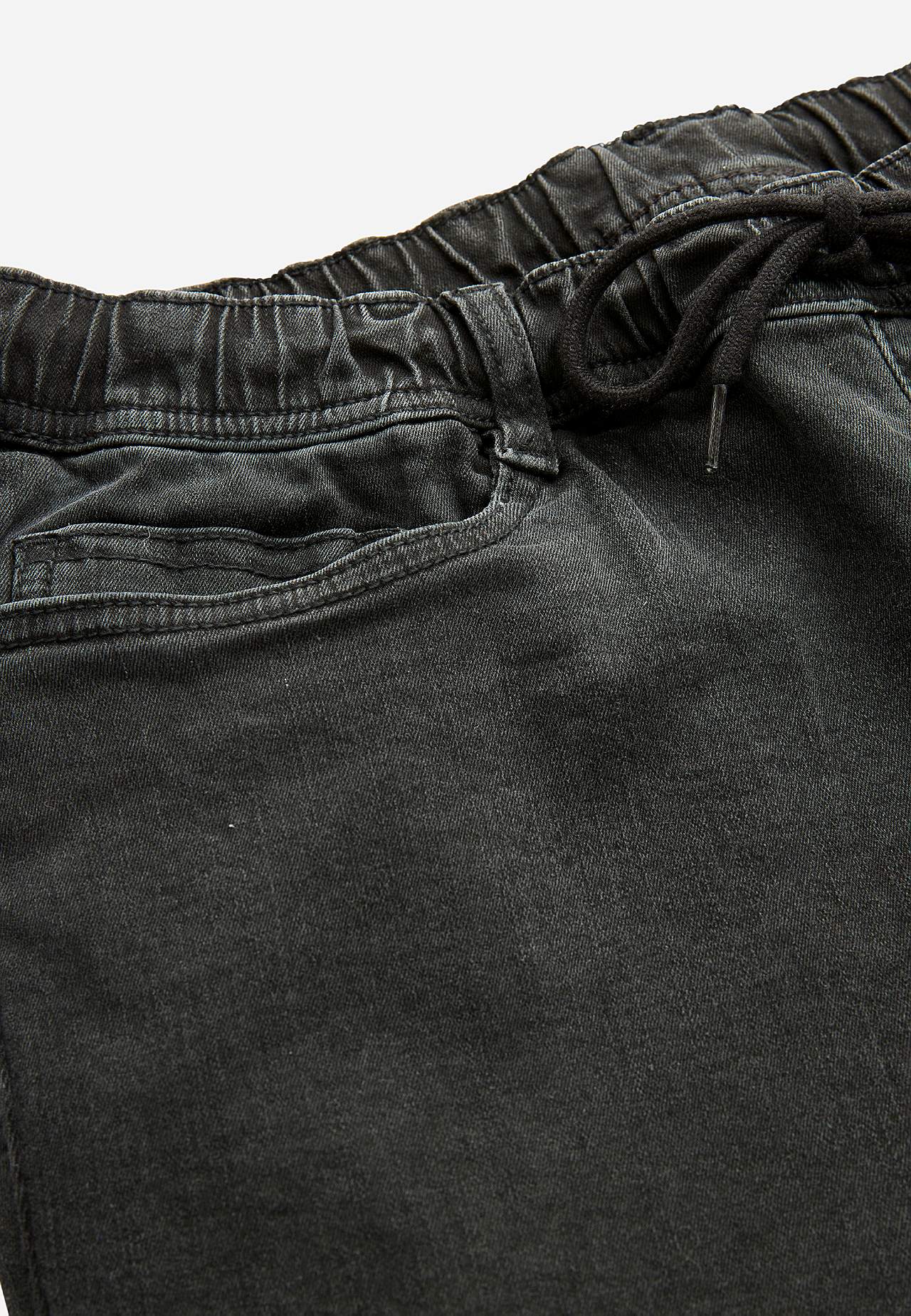 Joggershorts med elastisk midja