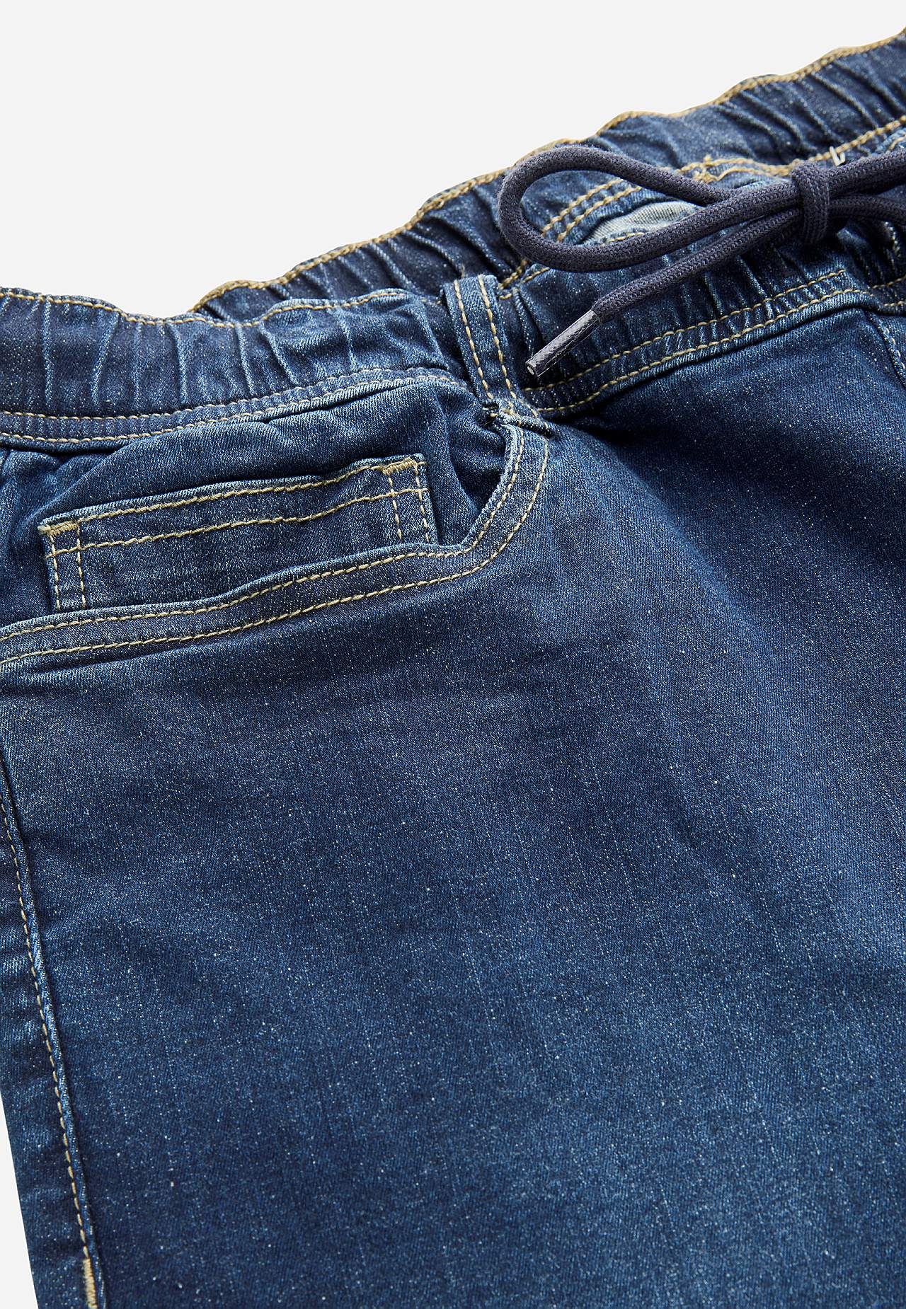 Joggershorts med elastisk midja