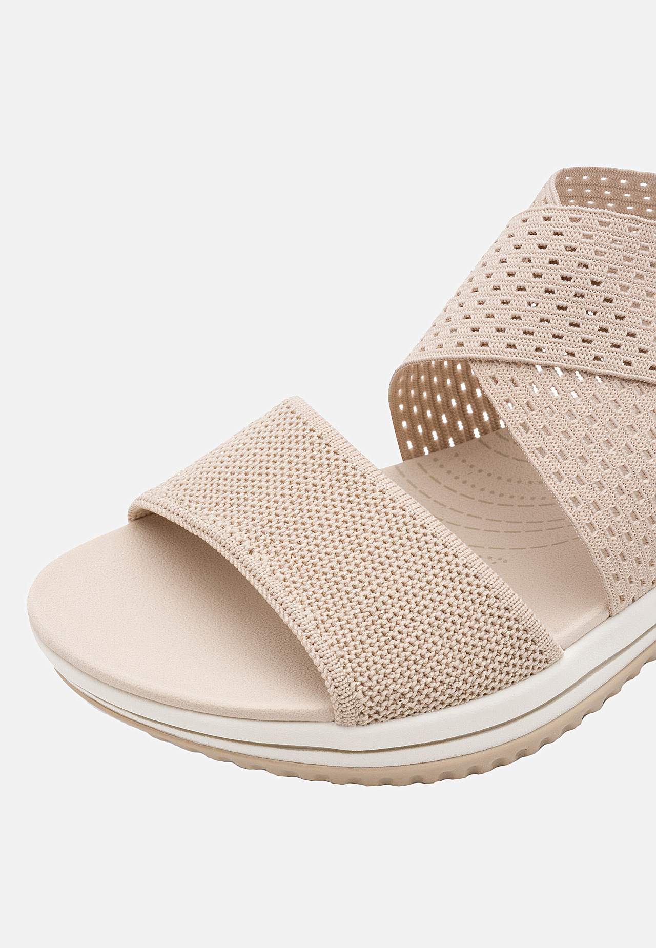 Sandal med resårremmar