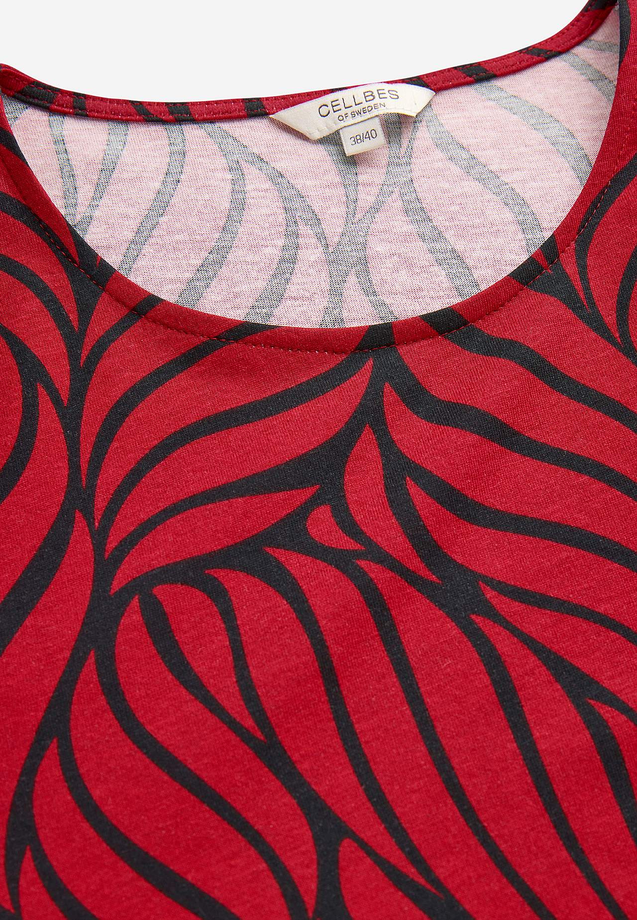 Trikåtunika med fickor