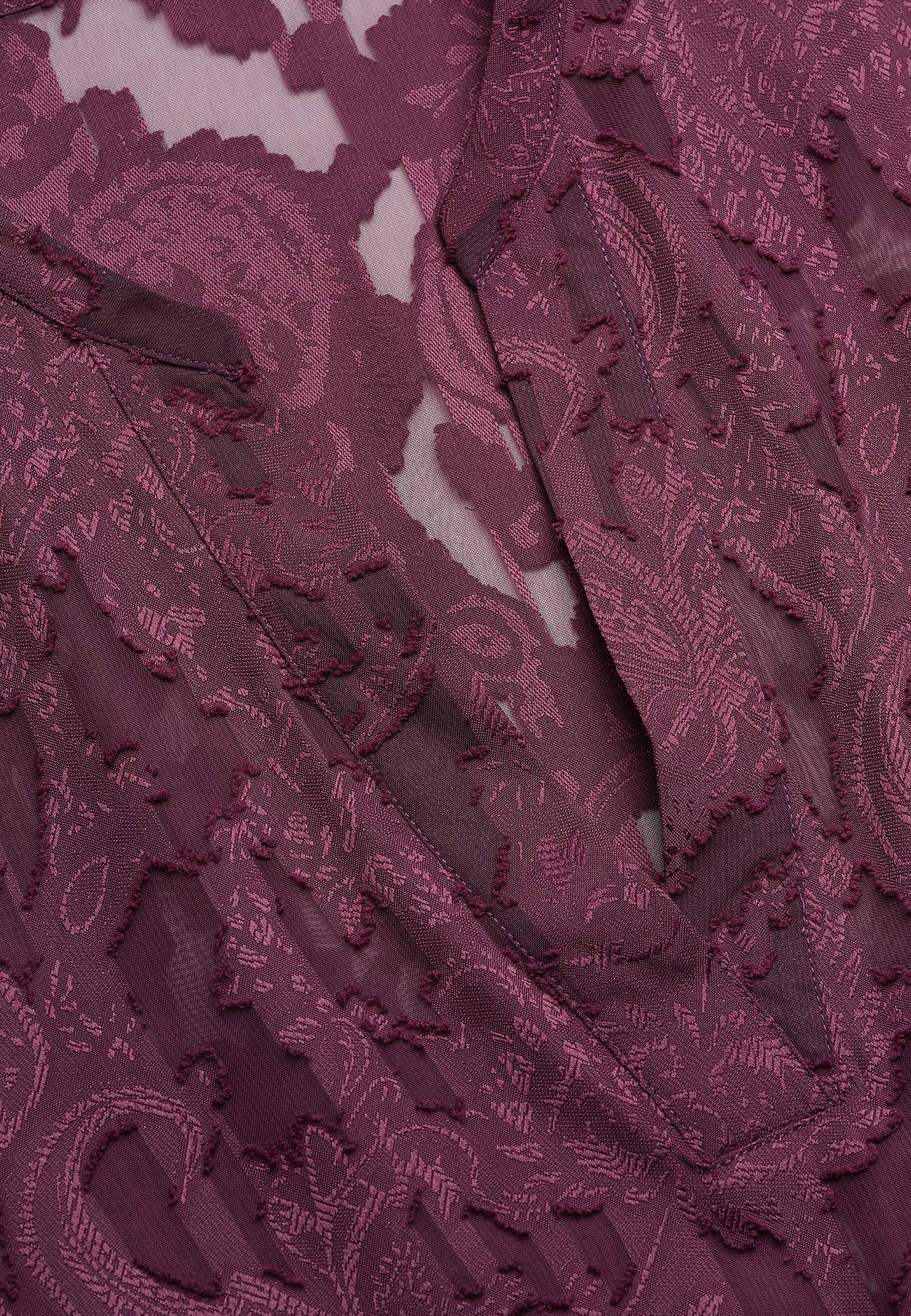 Jacquardvävd, skir blus