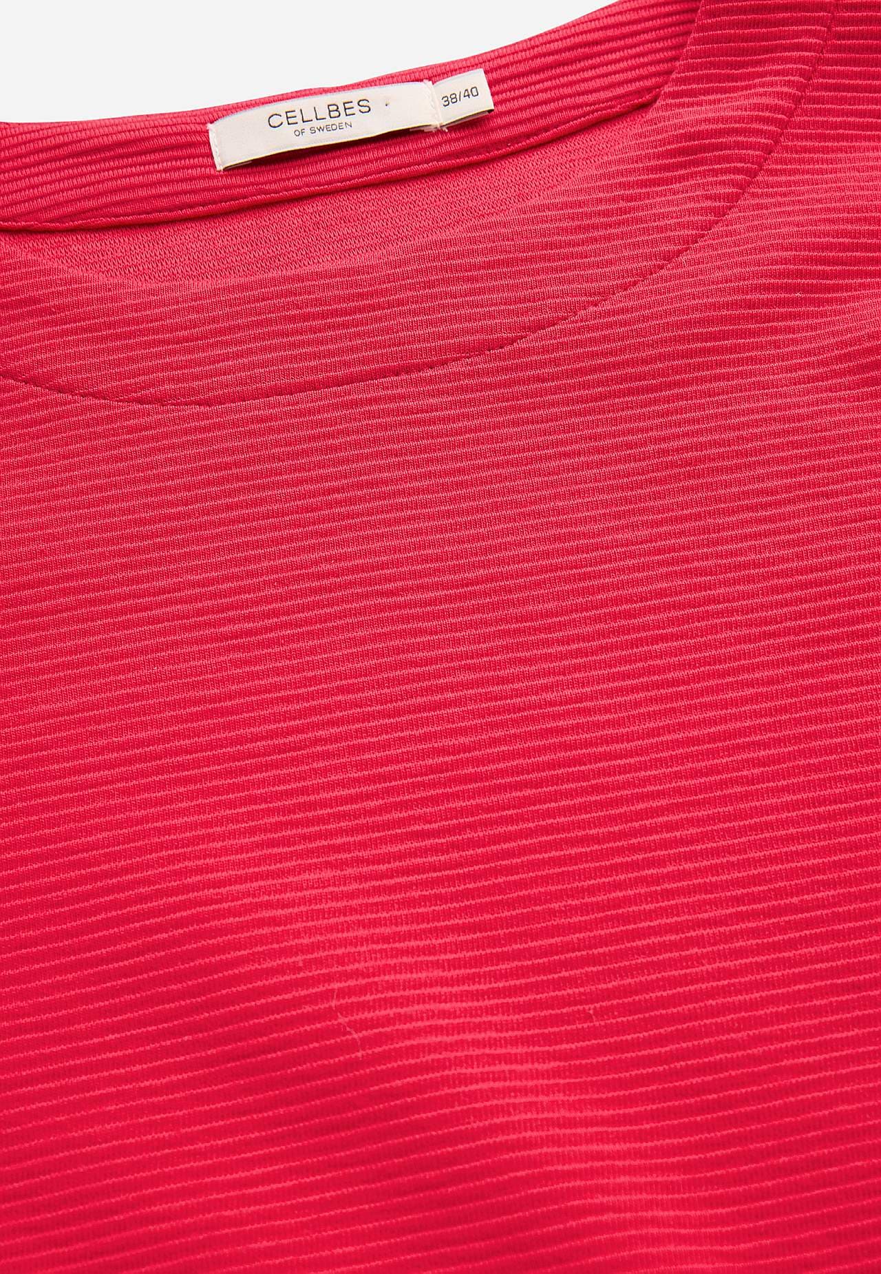 Trikåtunika med slitsar