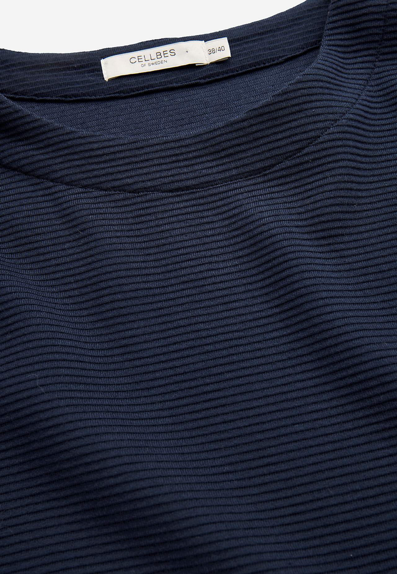 Trikåtunika med slitsar