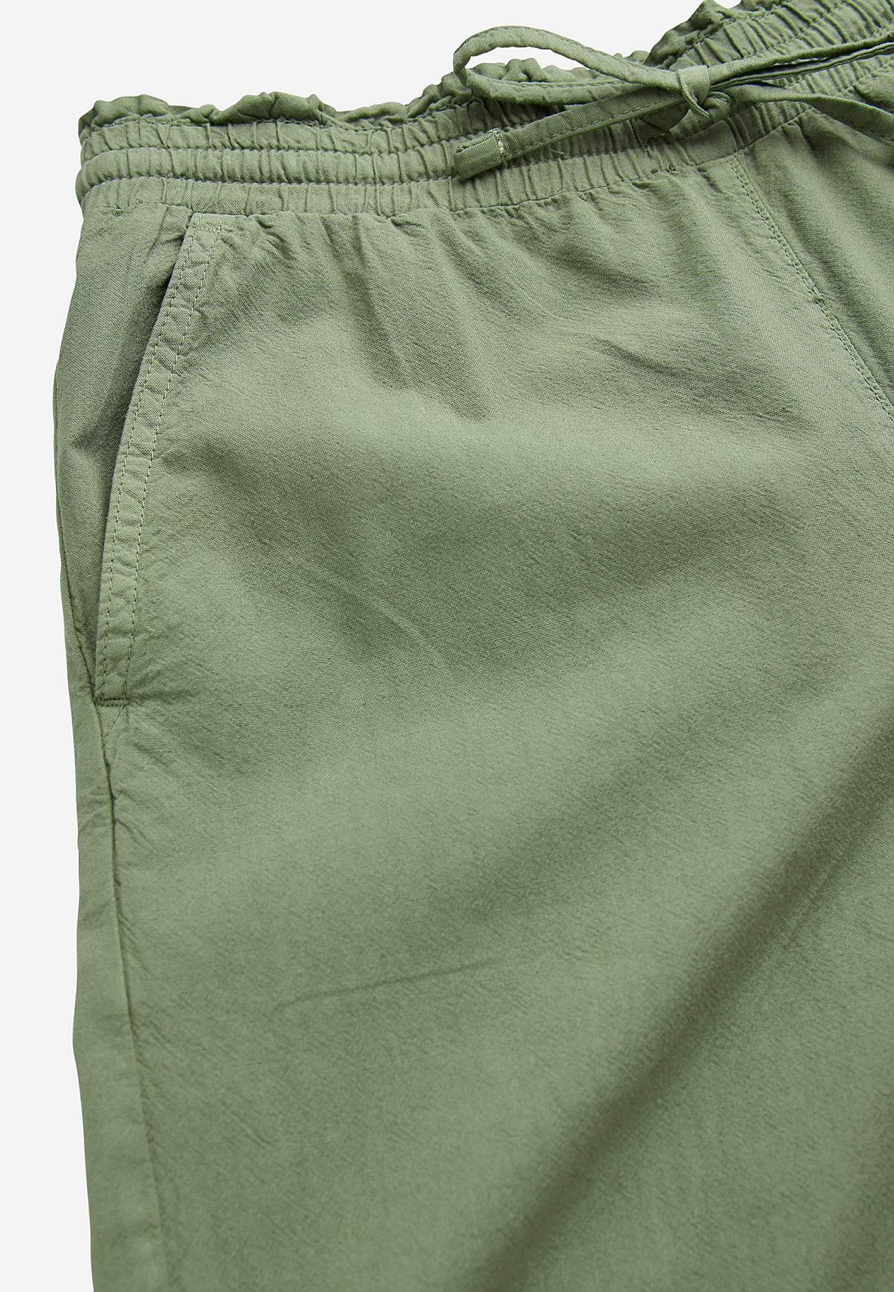 Byxa i tvättad bomull