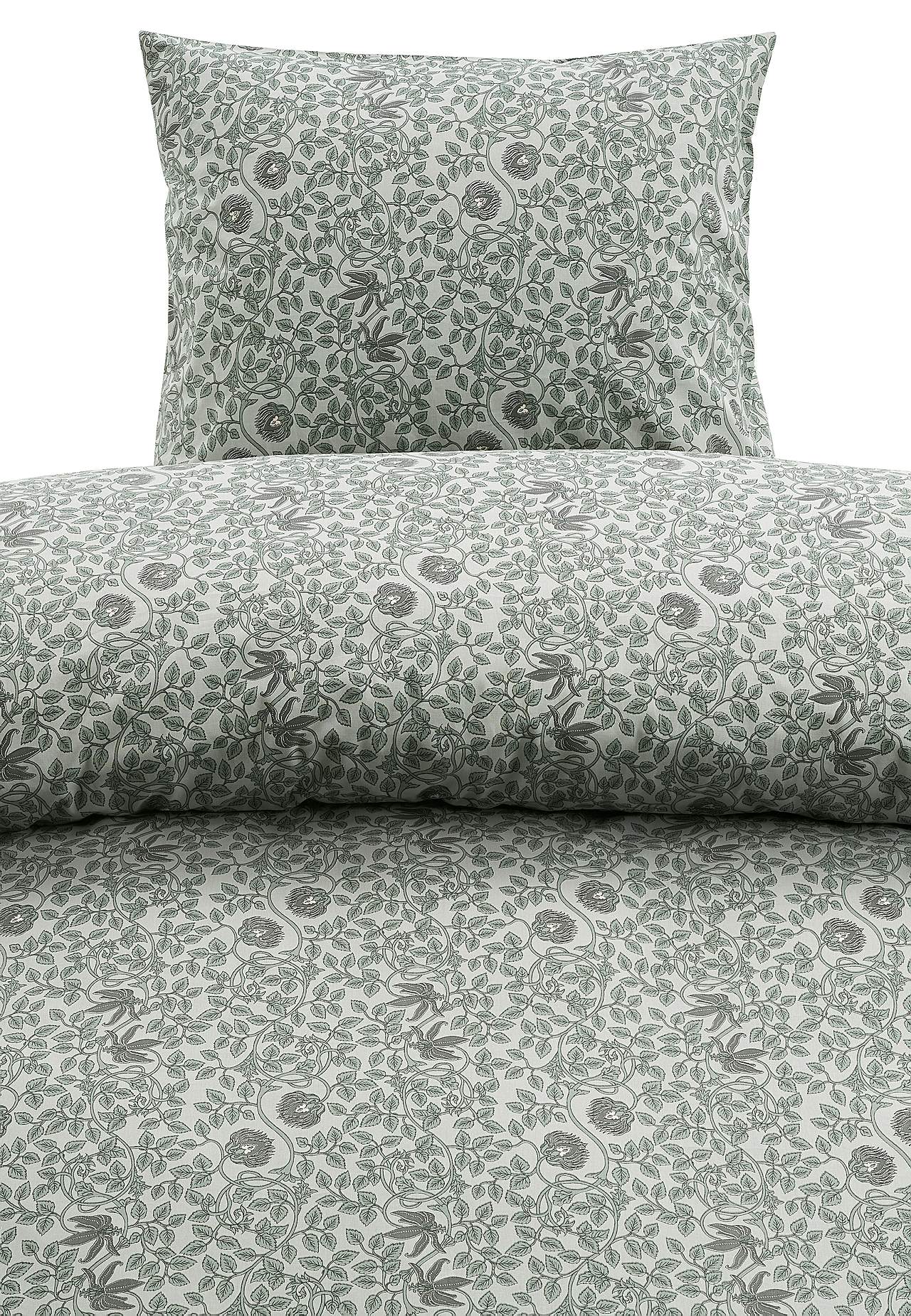 Småblommigt påslakanset 150x210 cm