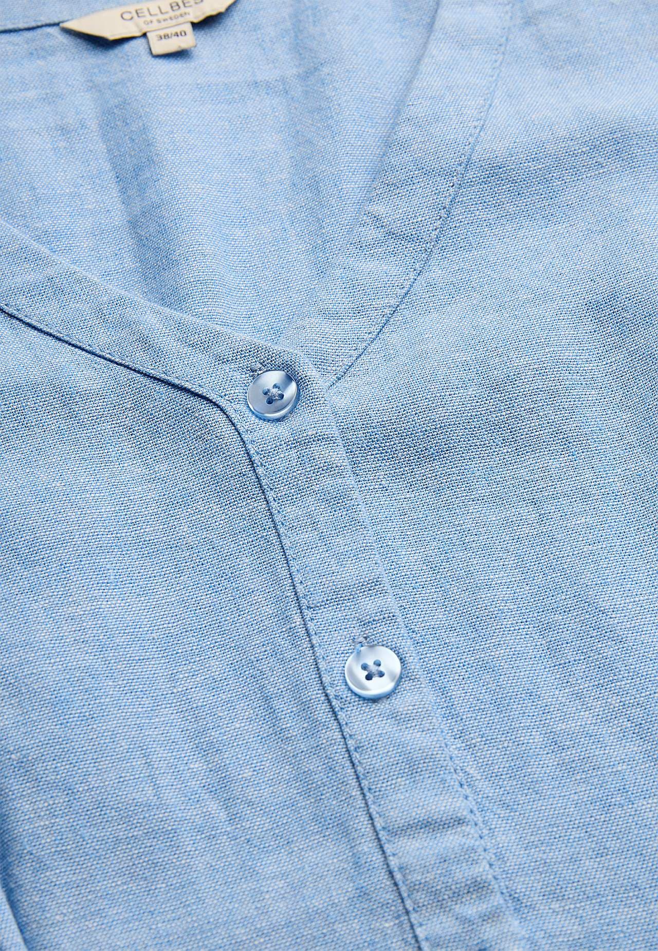 Linneklänning med härlig vidd