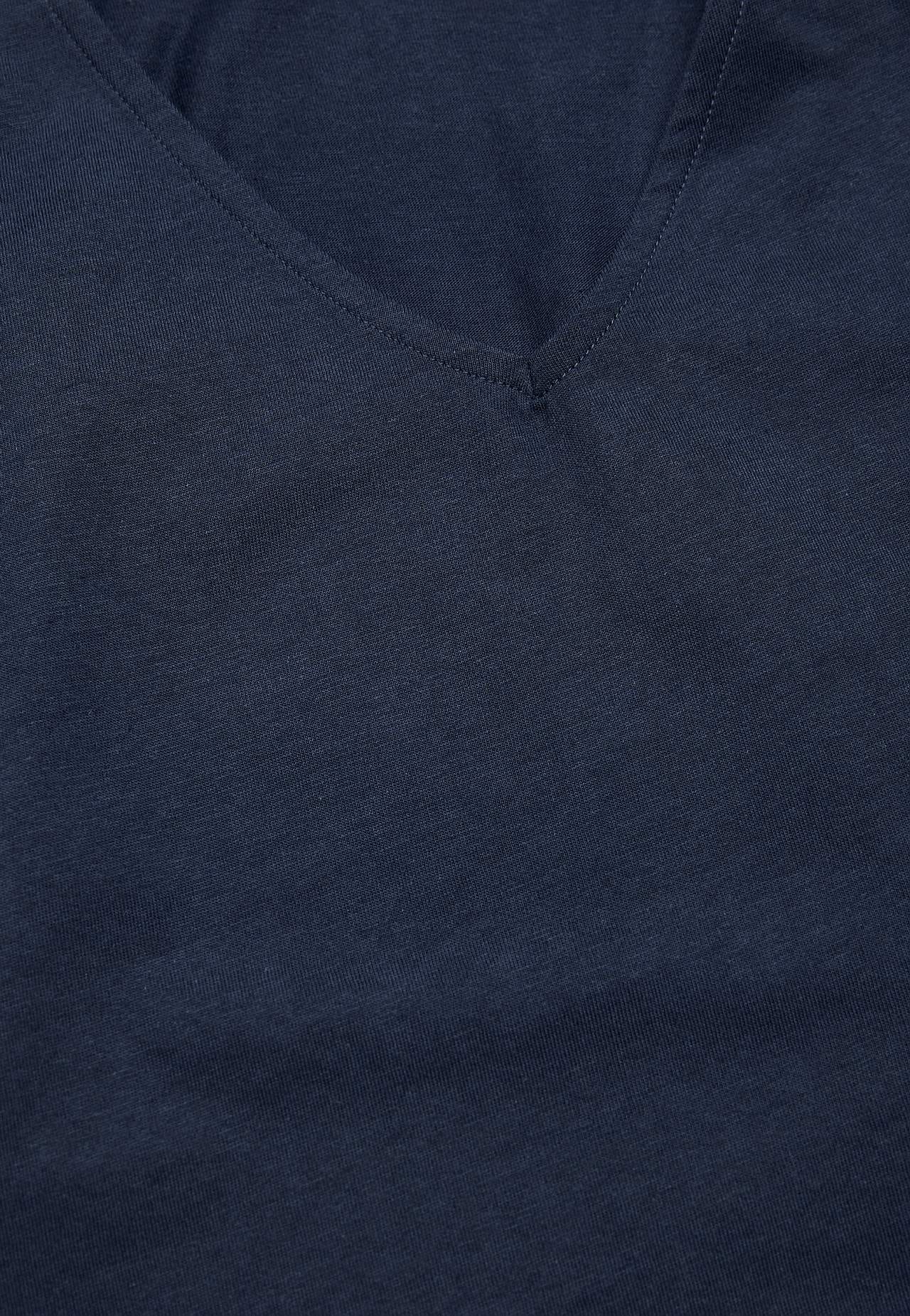 Trikåtopp med korta ärmar