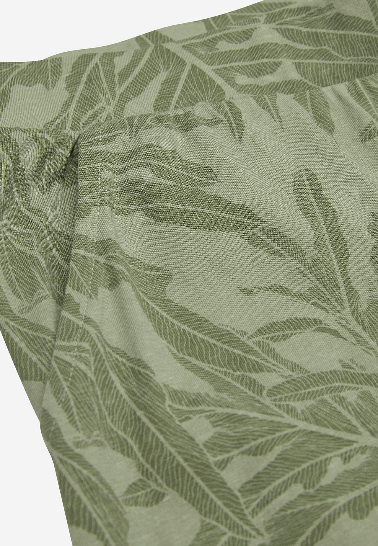 Culottebyxa i ekologisk bomull med fickor