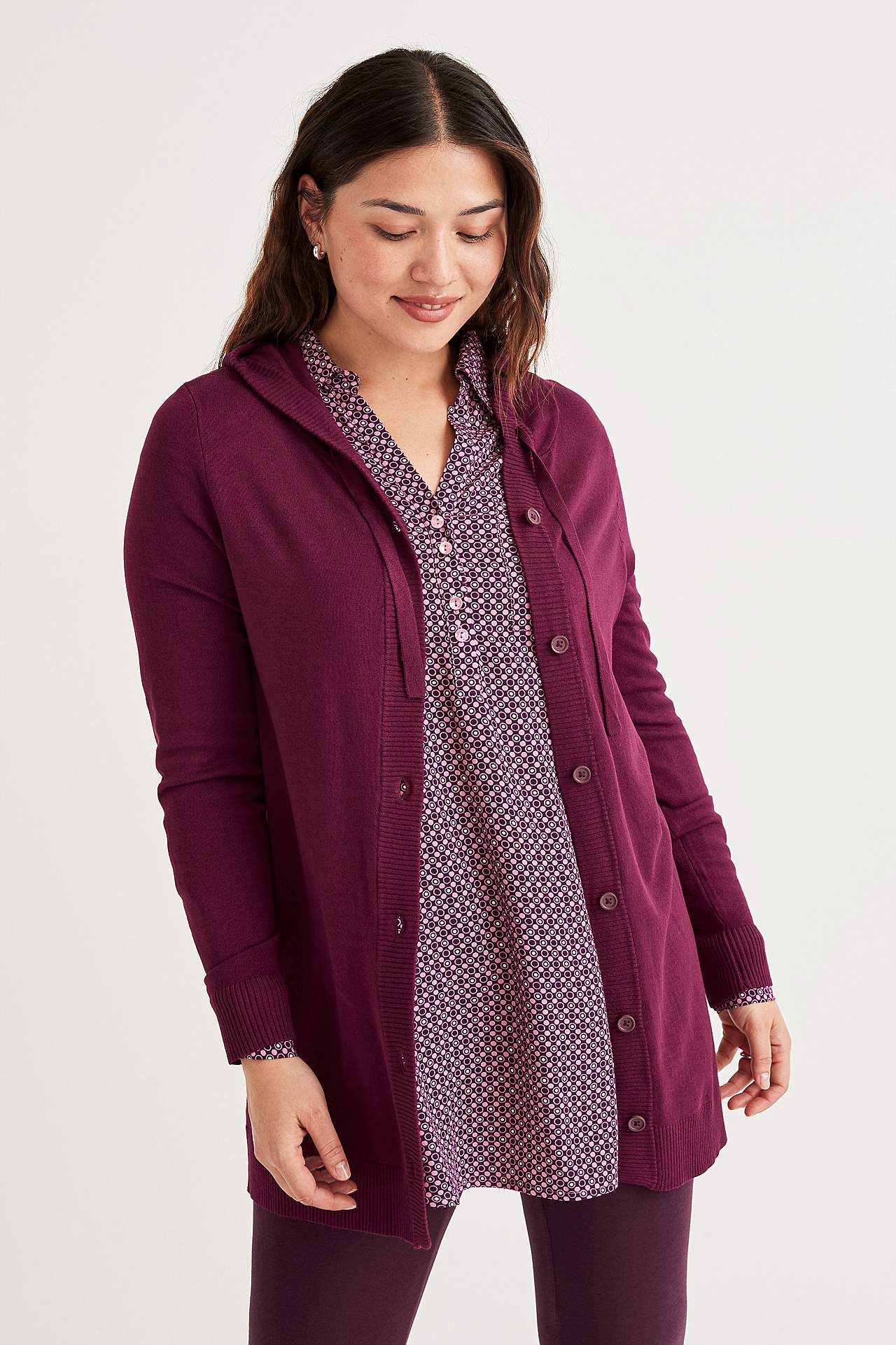 Tunika med skjortkrage