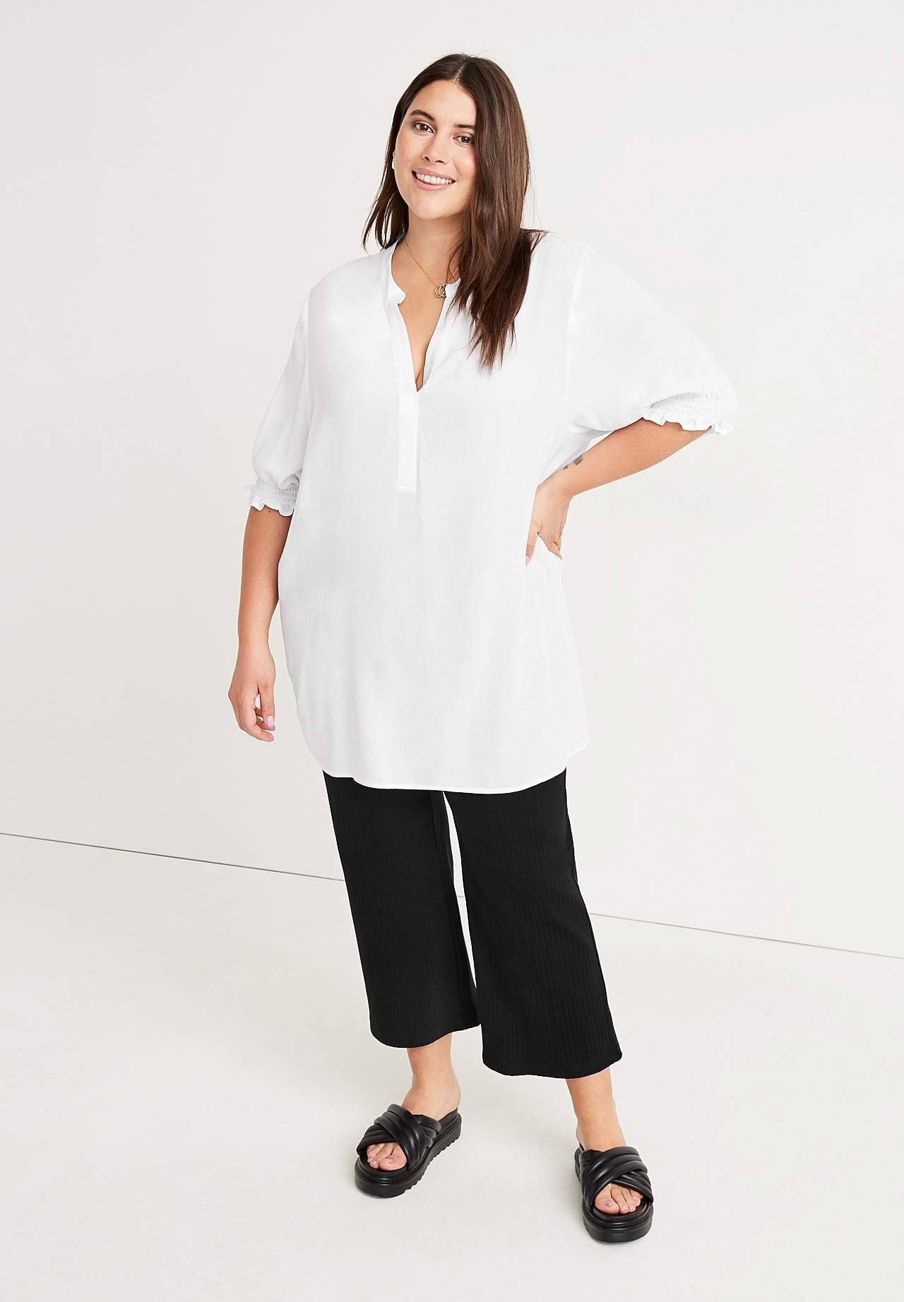 Ribbade culottes