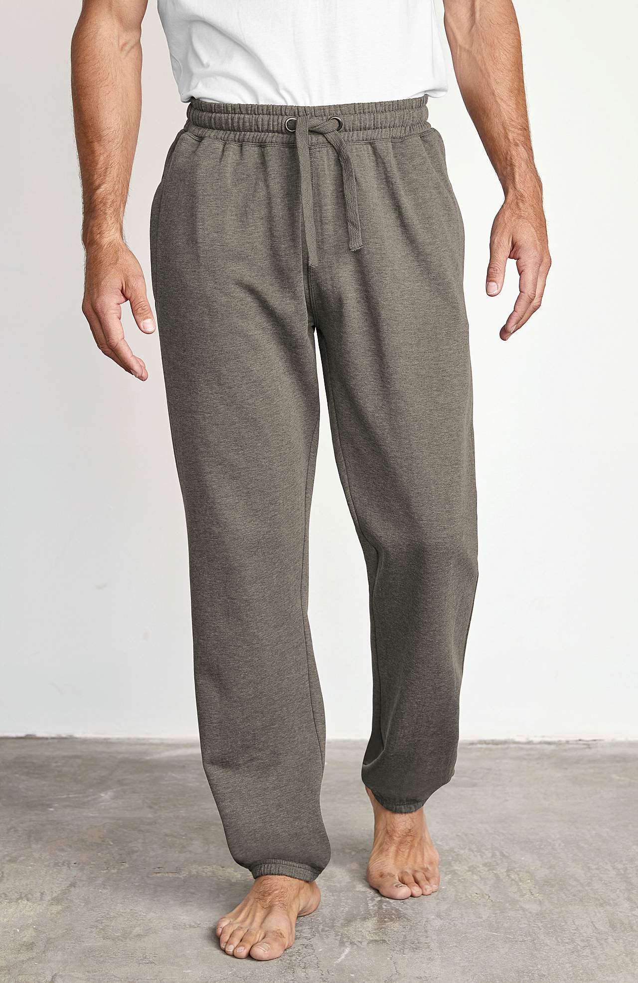 Sweatshirtbyxa med resår i bensluten