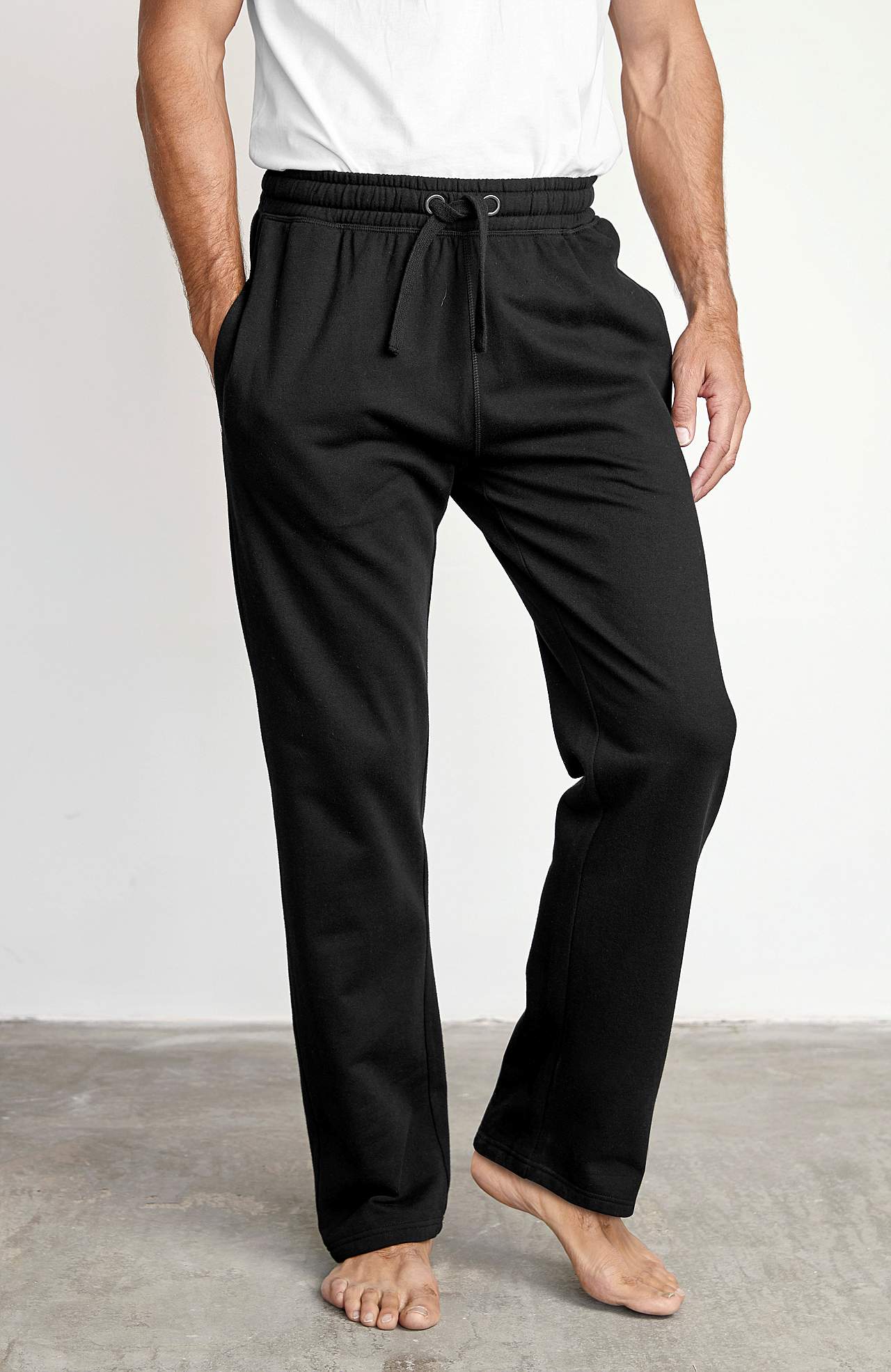 Sweatshirtbyxa med ledig passform