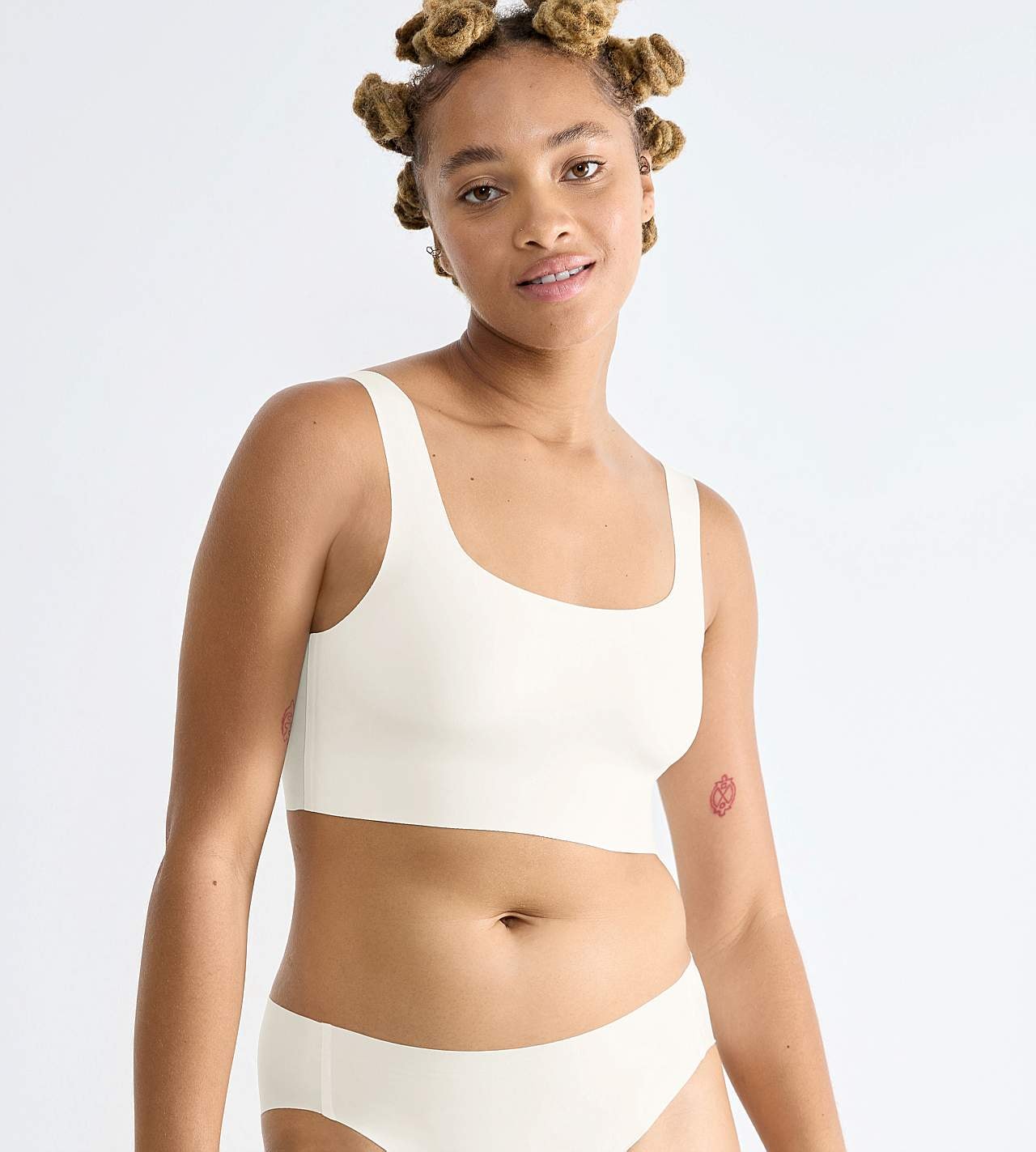 Sömlös bh-topp i supermjuk microfiber Zero Feel 2.0