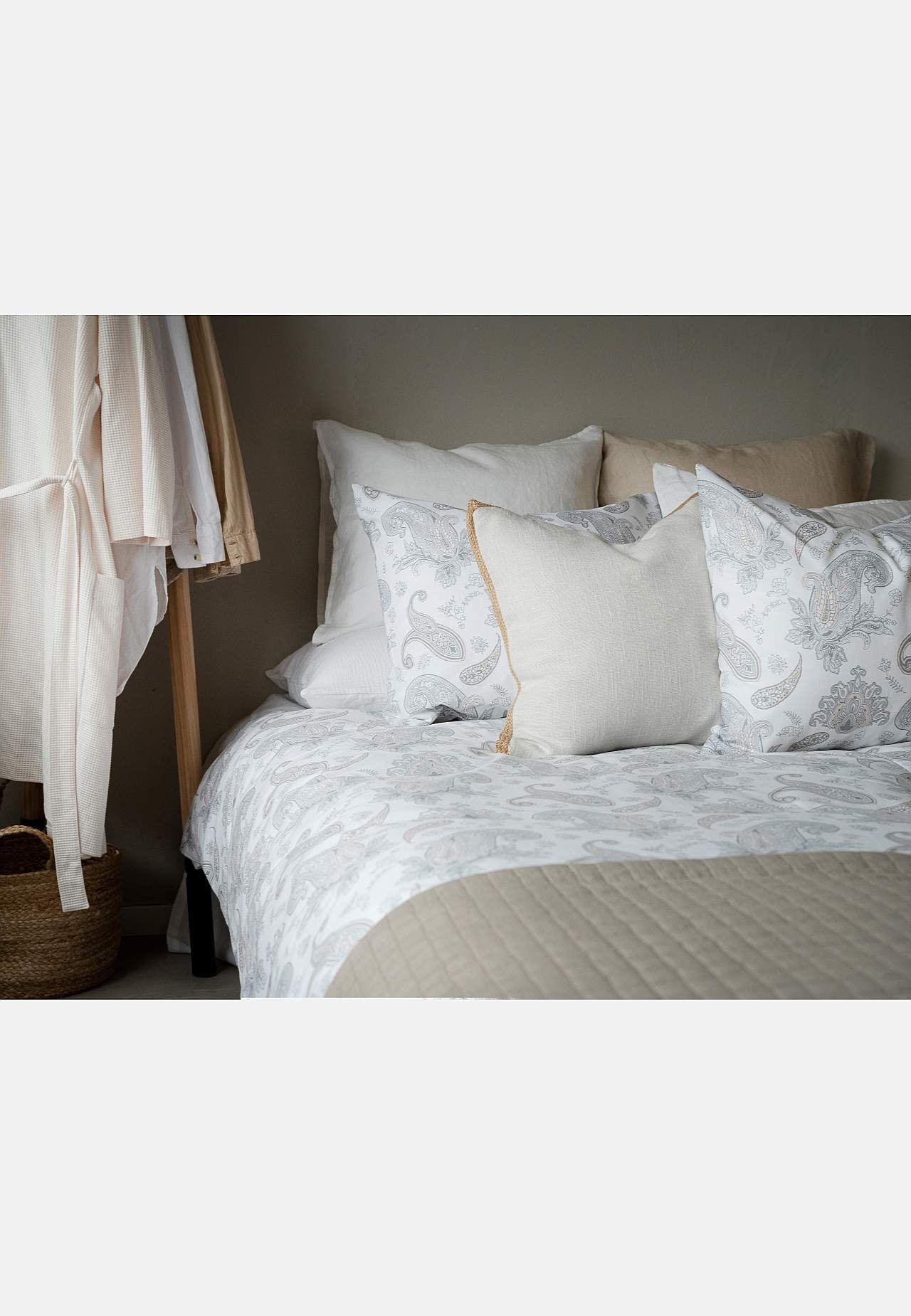 Paisleymönstrat påslakanset 150x210 cm Tilly