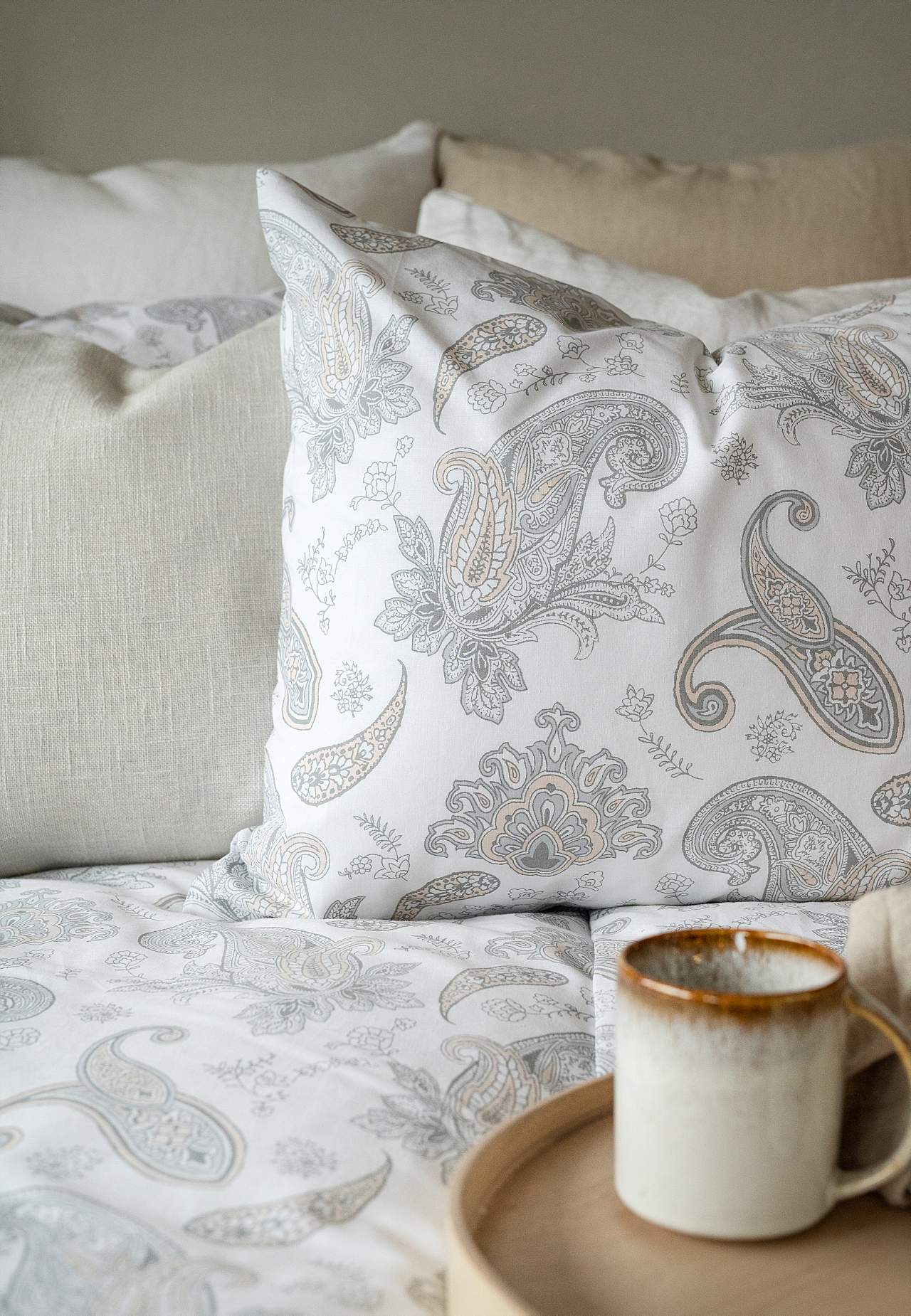 Paisleymönstrat påslakanset 150x210 cm Tilly