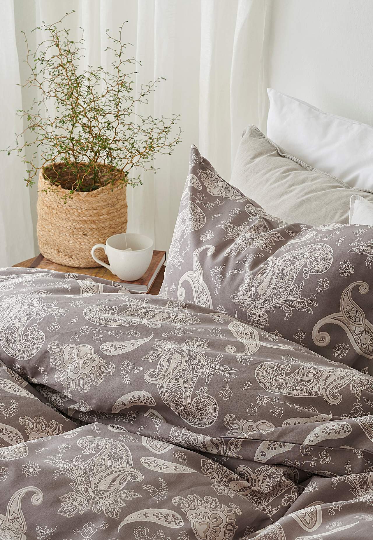 Paisleymönstrat påslakanset 150x210 cm Tilly