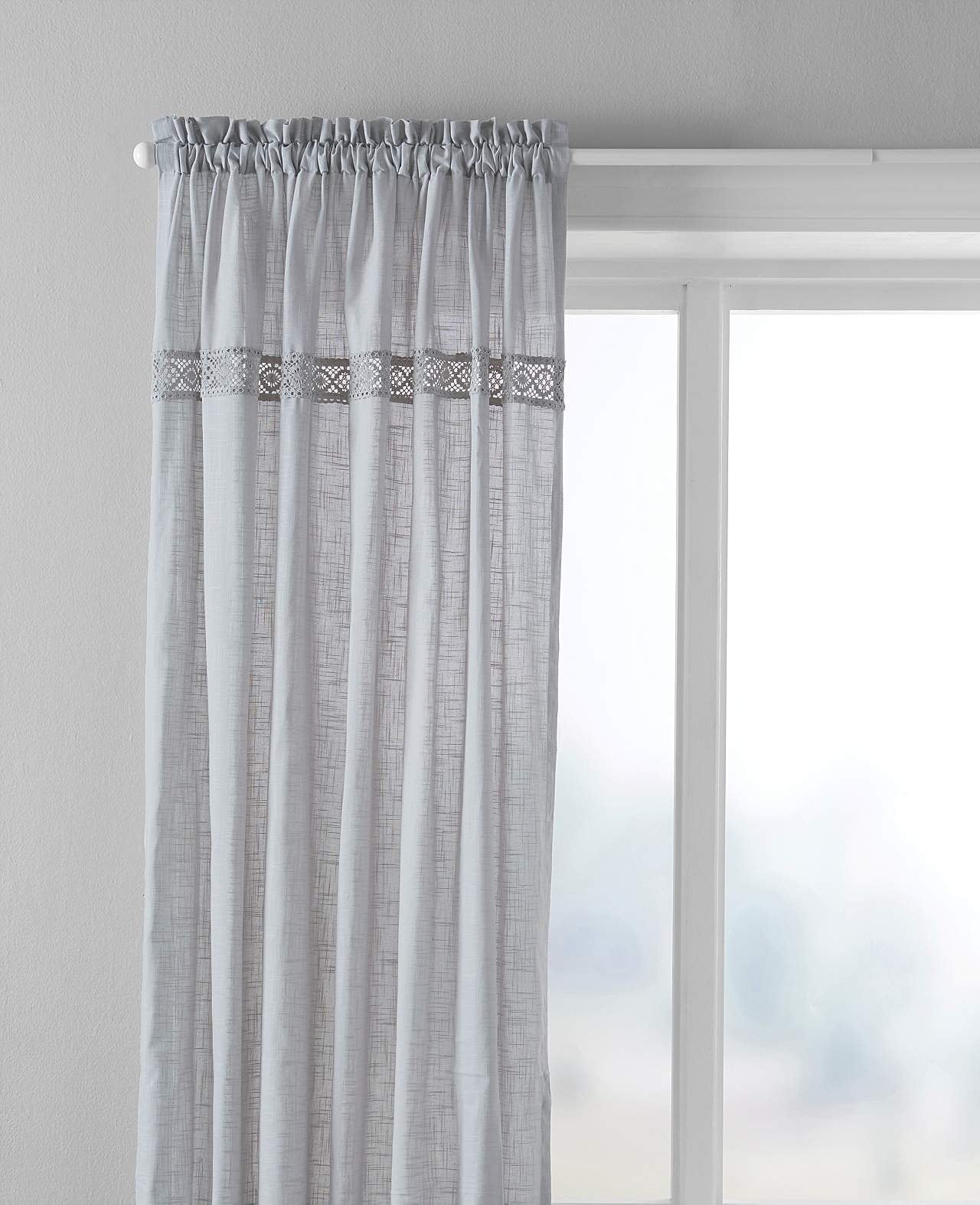 Kanallängder med spets Monica 2-pack