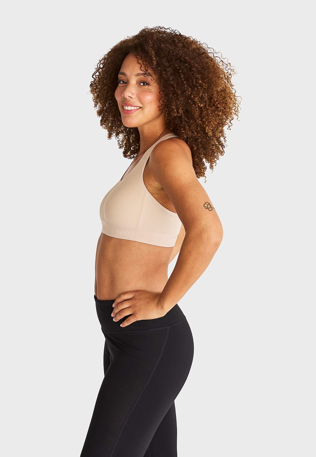 Mjuk sport-bh med bra stöd Kimberly Iconic
