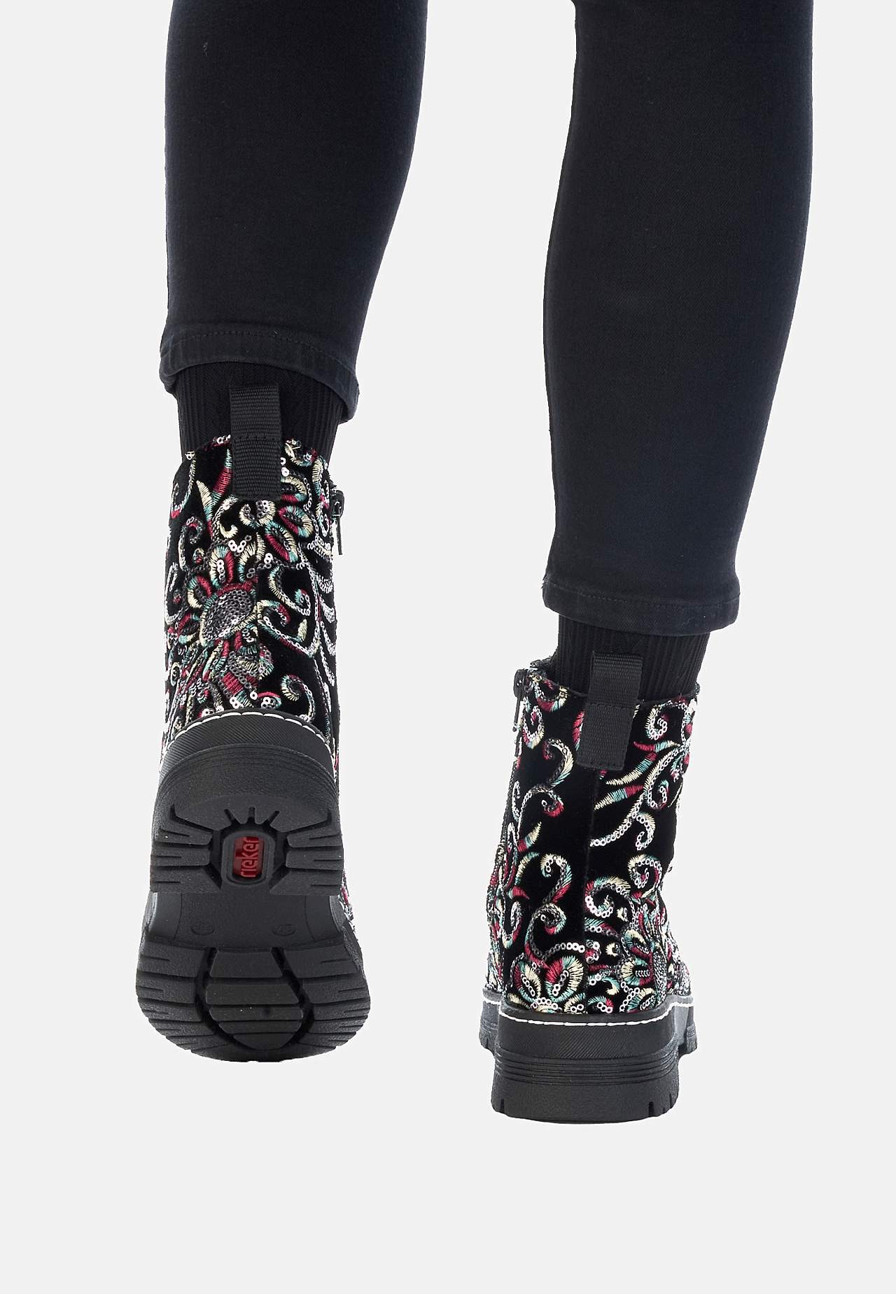 Känga med paljetter