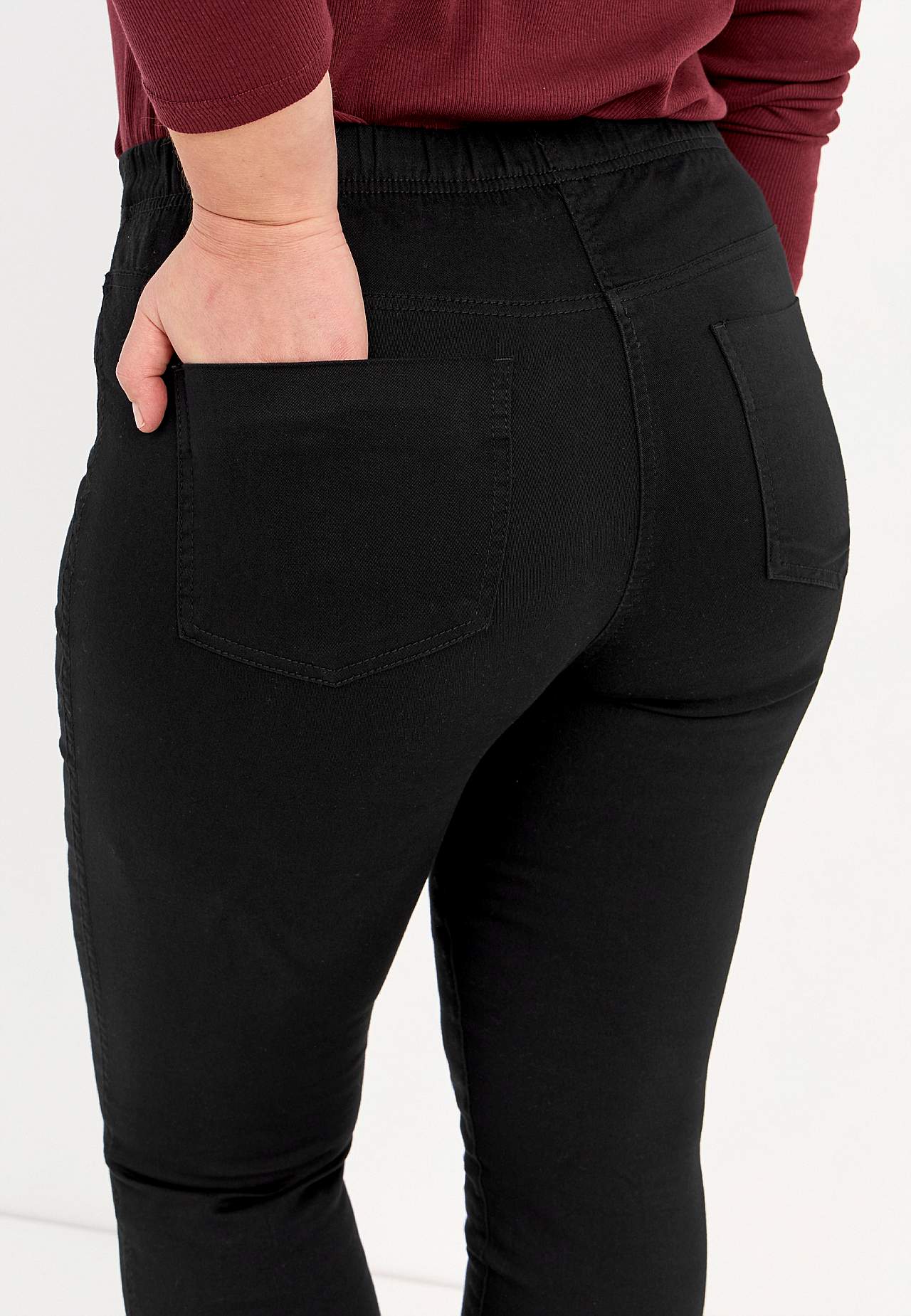 Jeggings med smalt ben