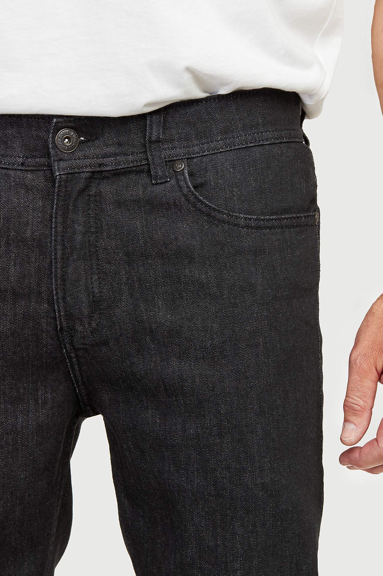 Raka jeans med stretch