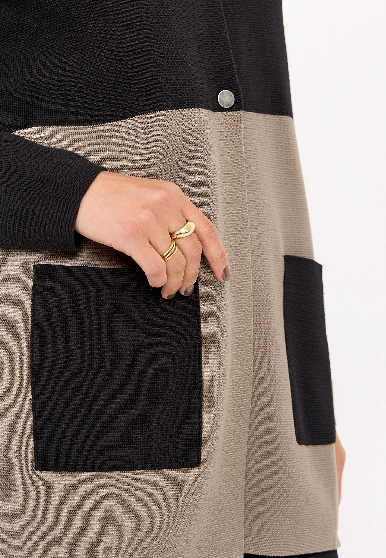 Cardigan i bomull