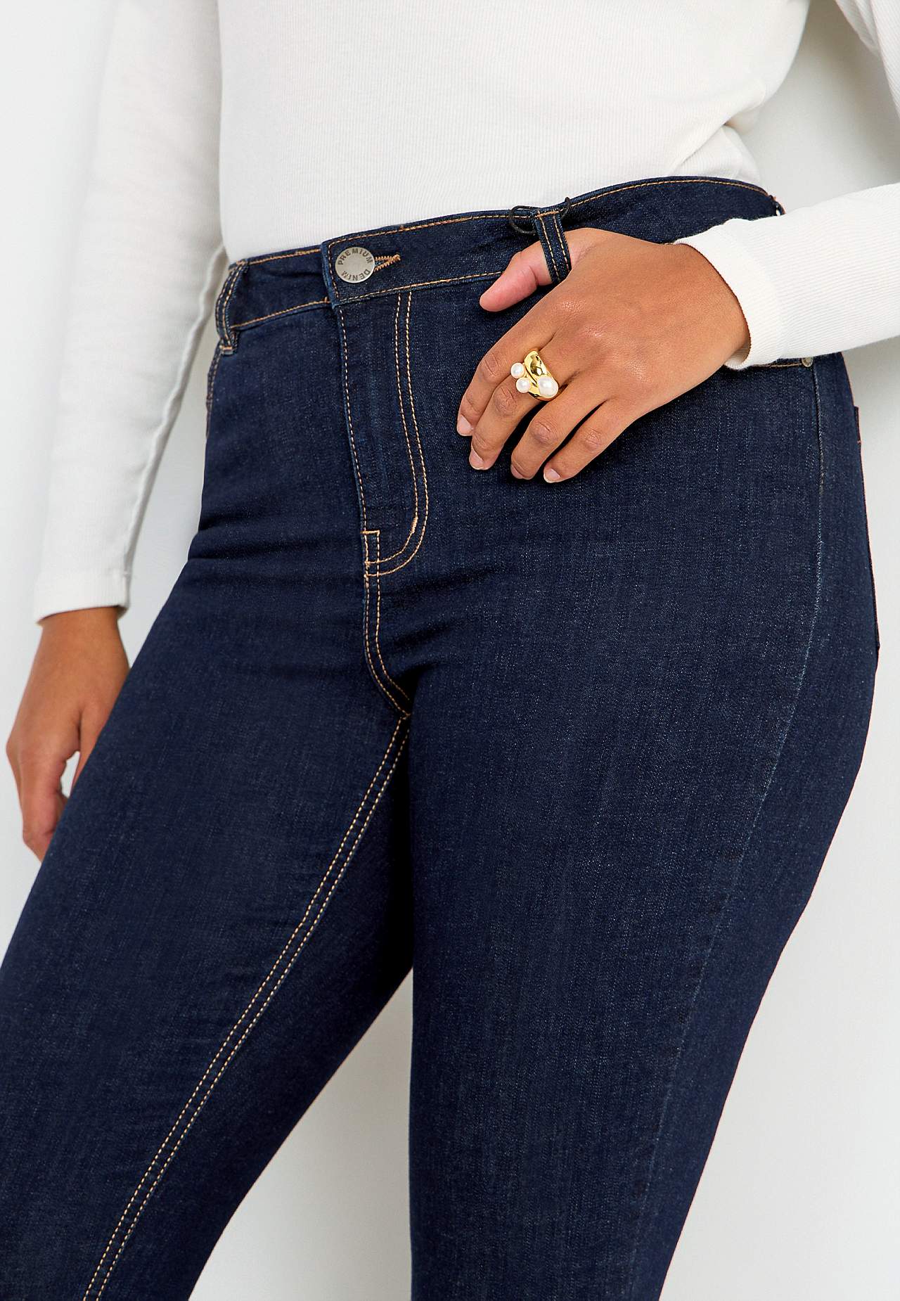 Jeans i superstretchig denim