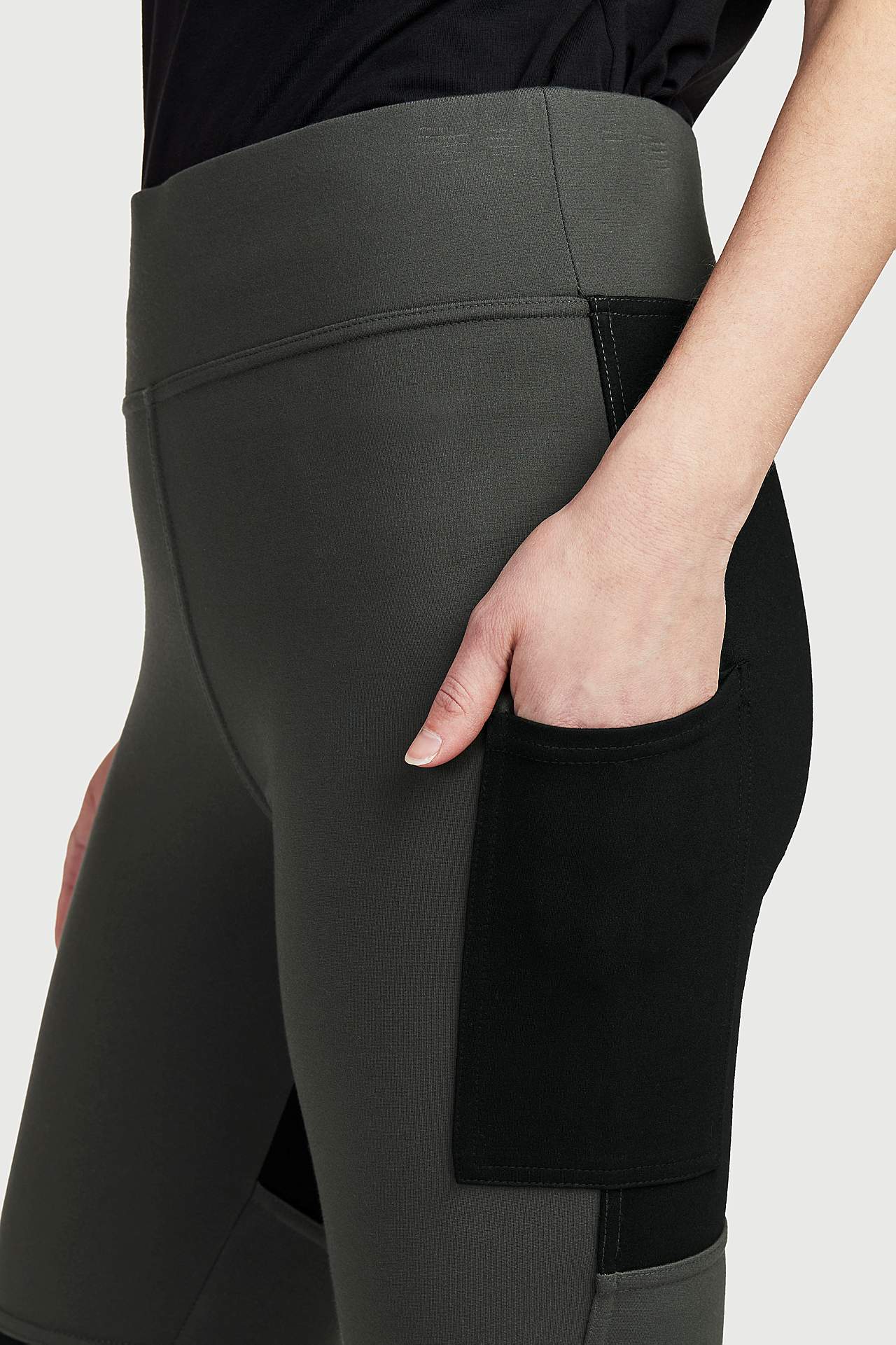 Leggings med sidfickor