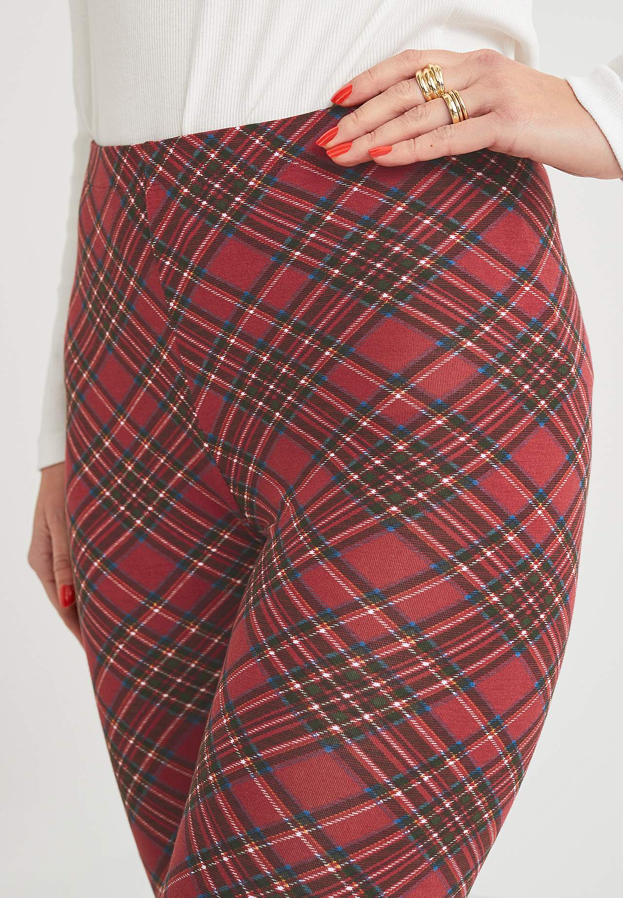 Rutiga leggings