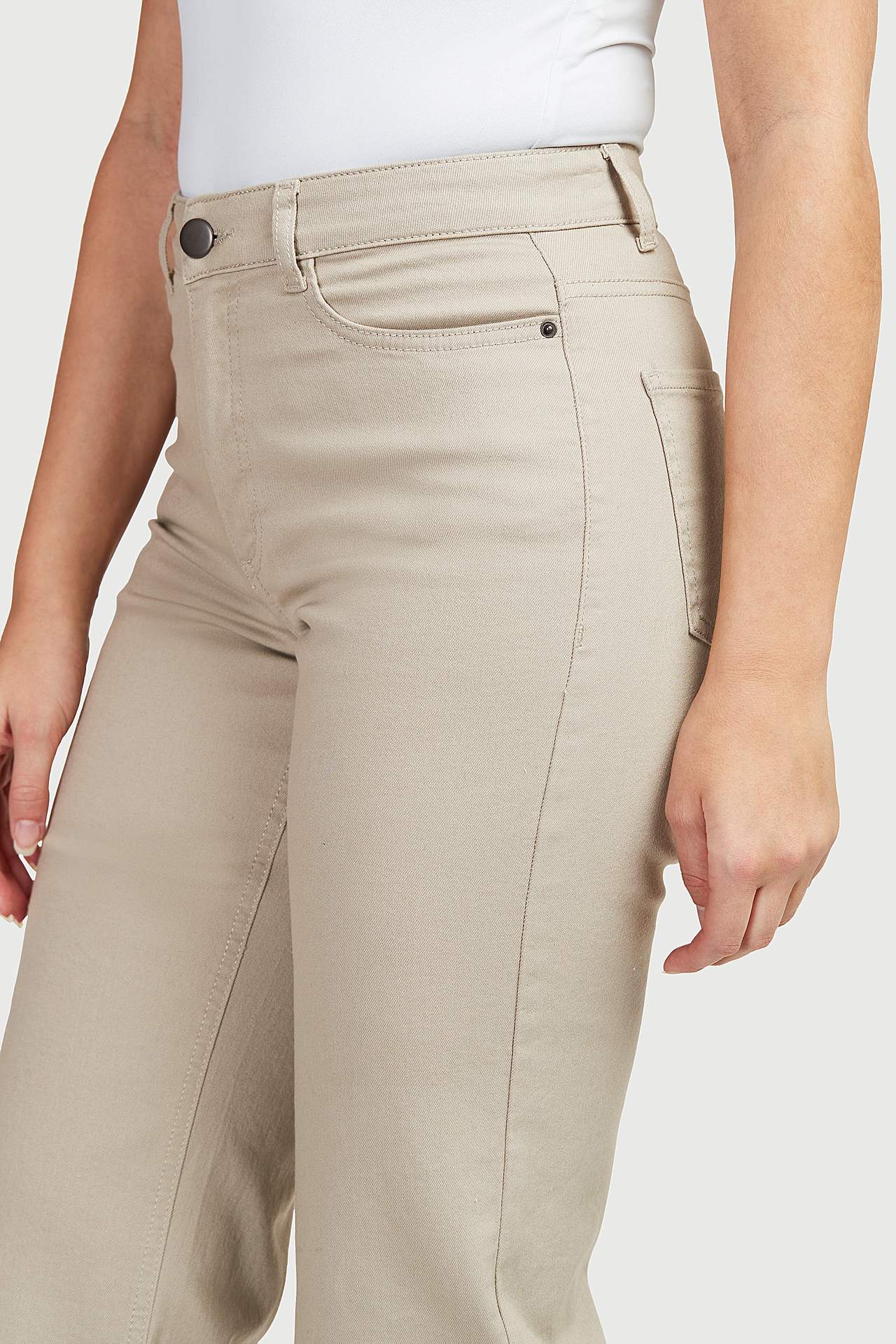 Ankellånga stretchjeans Adina