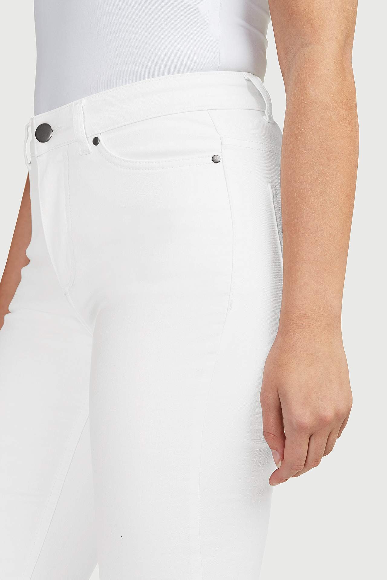Raka jeans med femficksdesign Linnea
