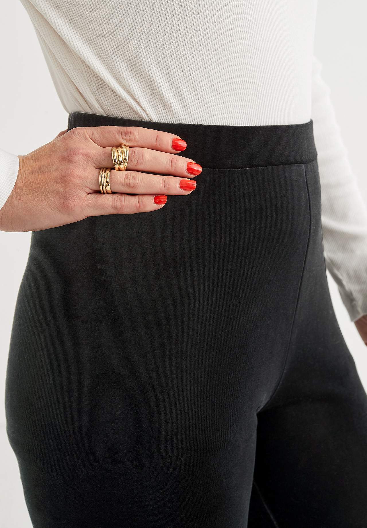 Leggings i sammet