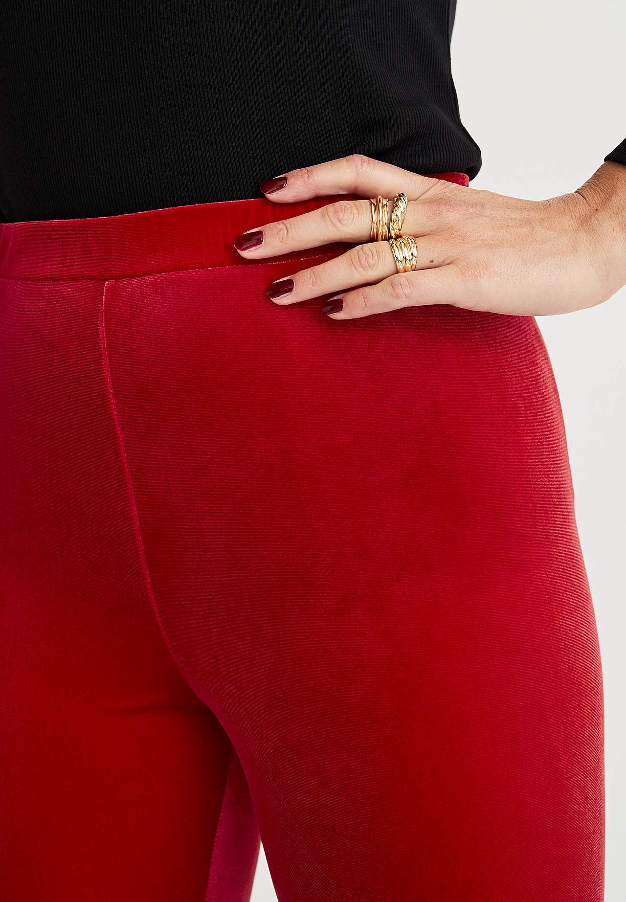 Leggings i sammet