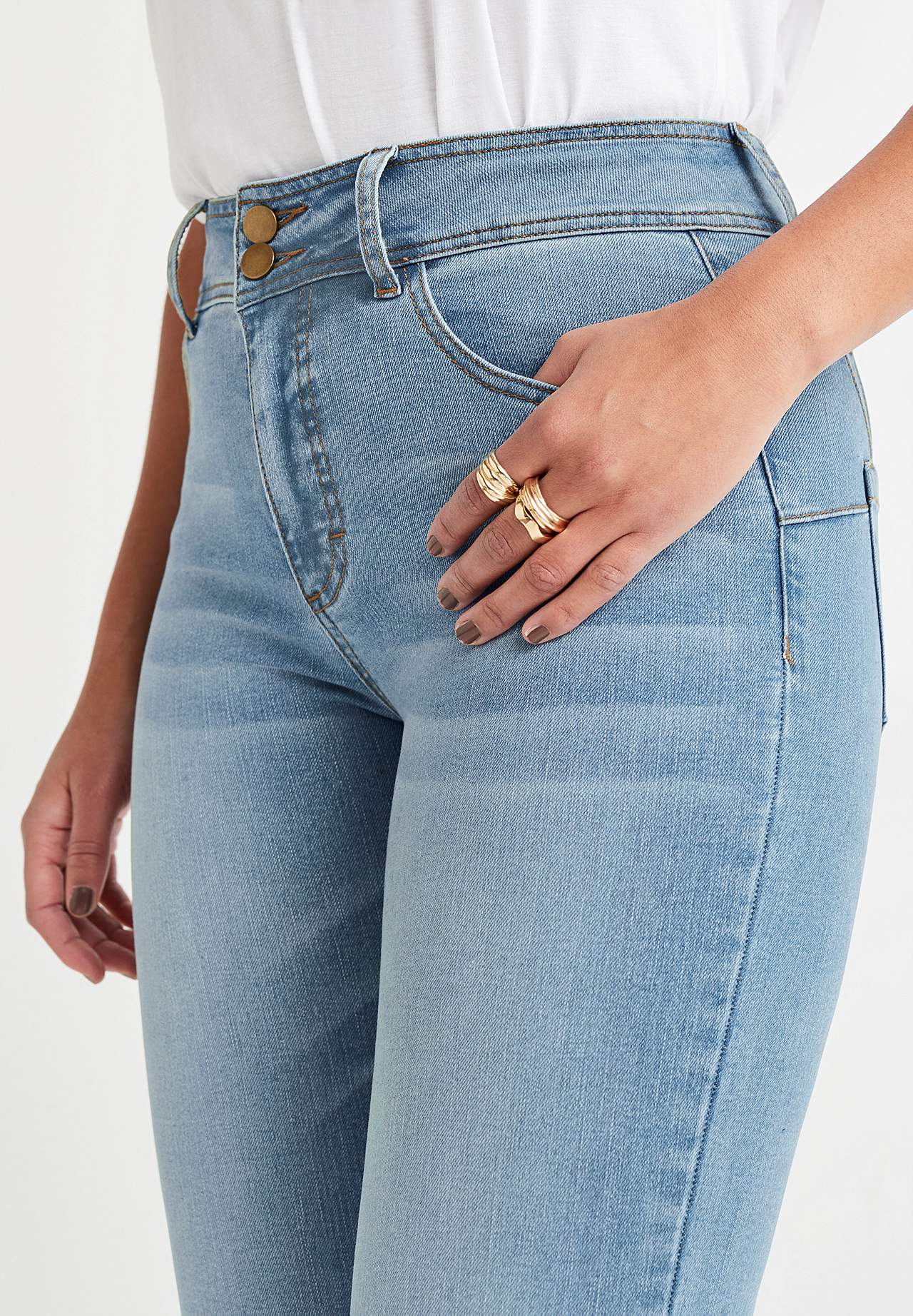 Shapingjeans med stretch