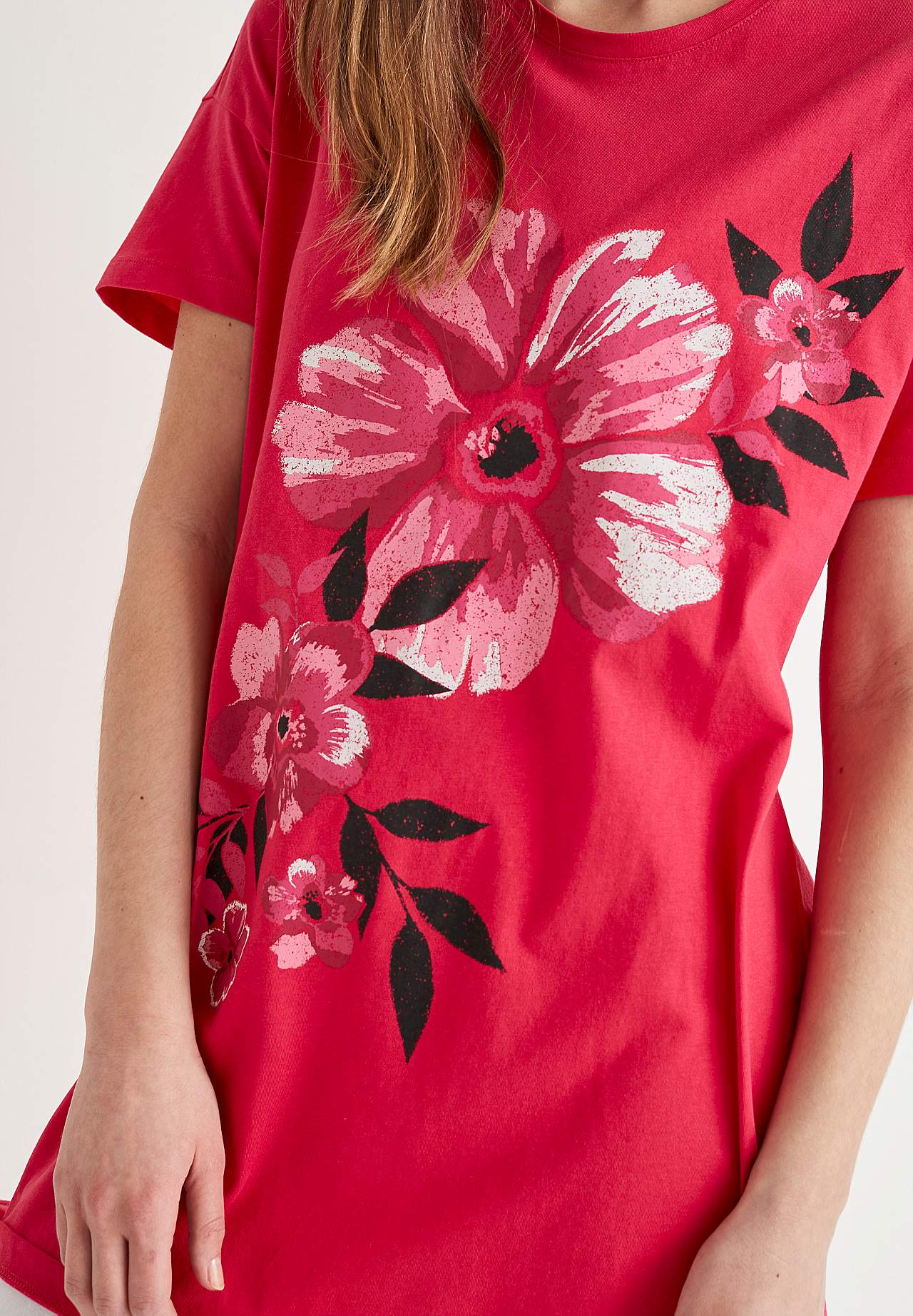 Lång t-shirt Teerece 2-pack