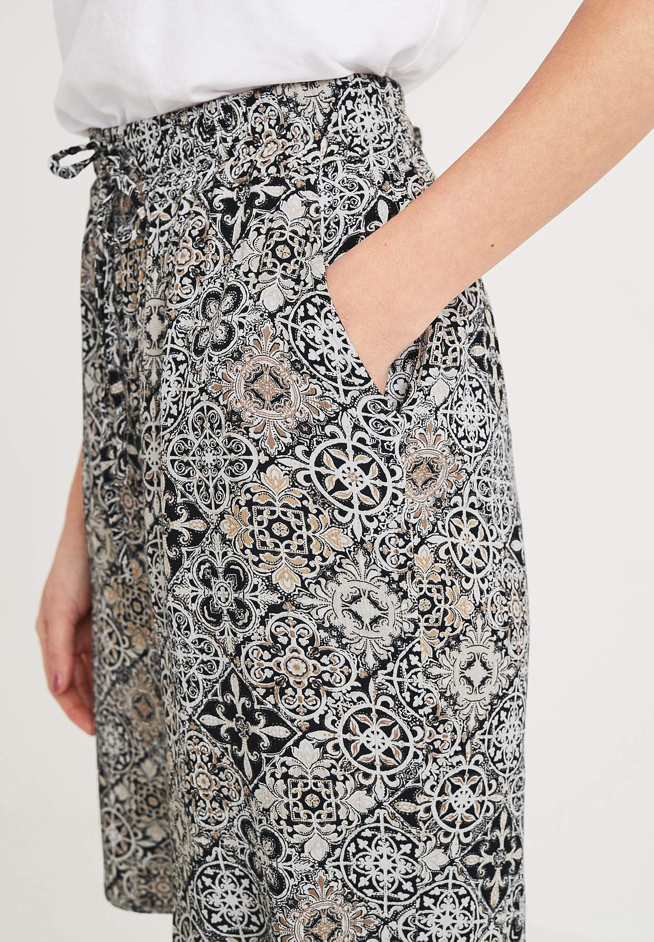 Shorts i crepe kvalitet Mia