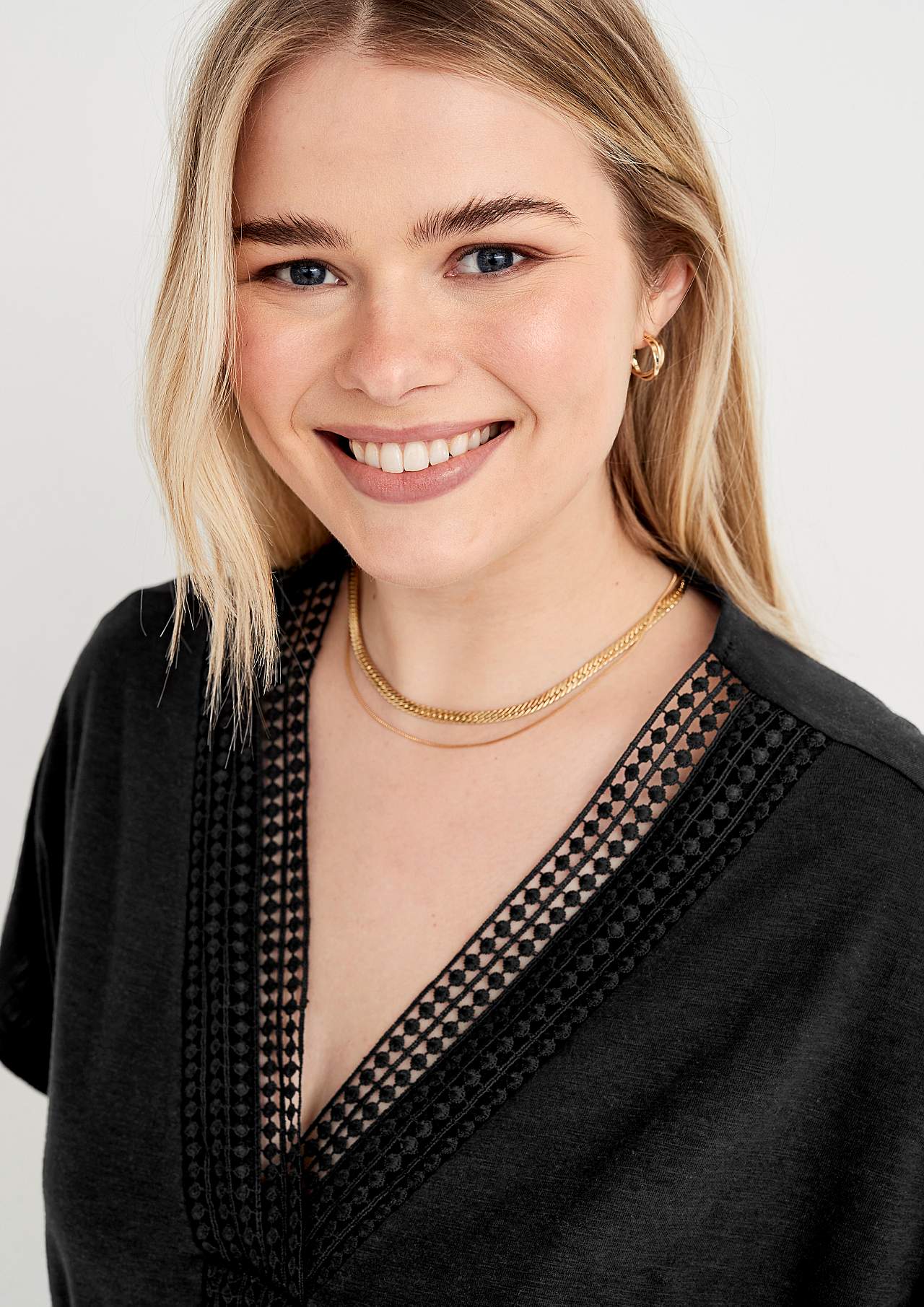 Kortärmad trikåtunika