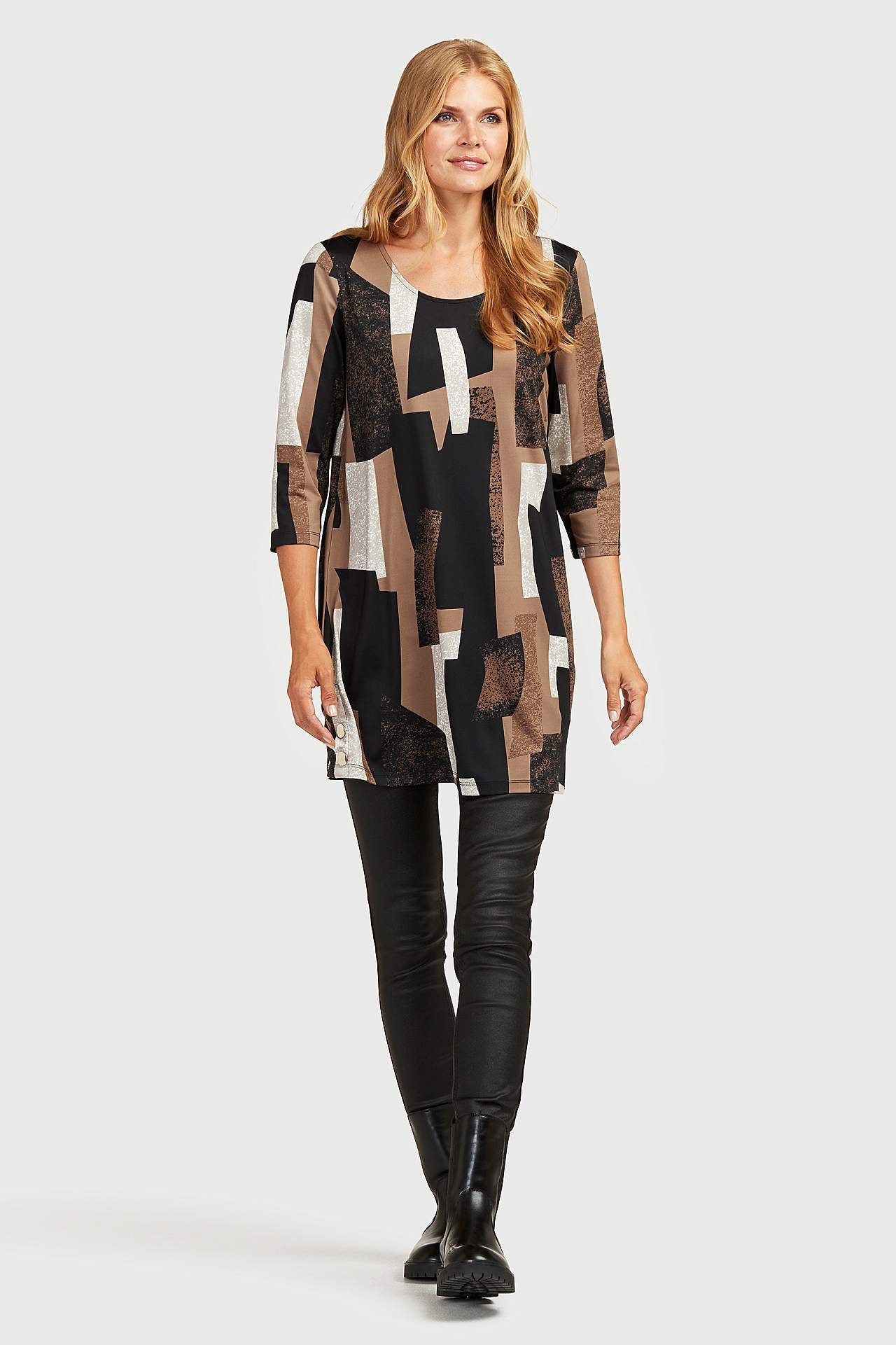 Stilrätt trikåtunika