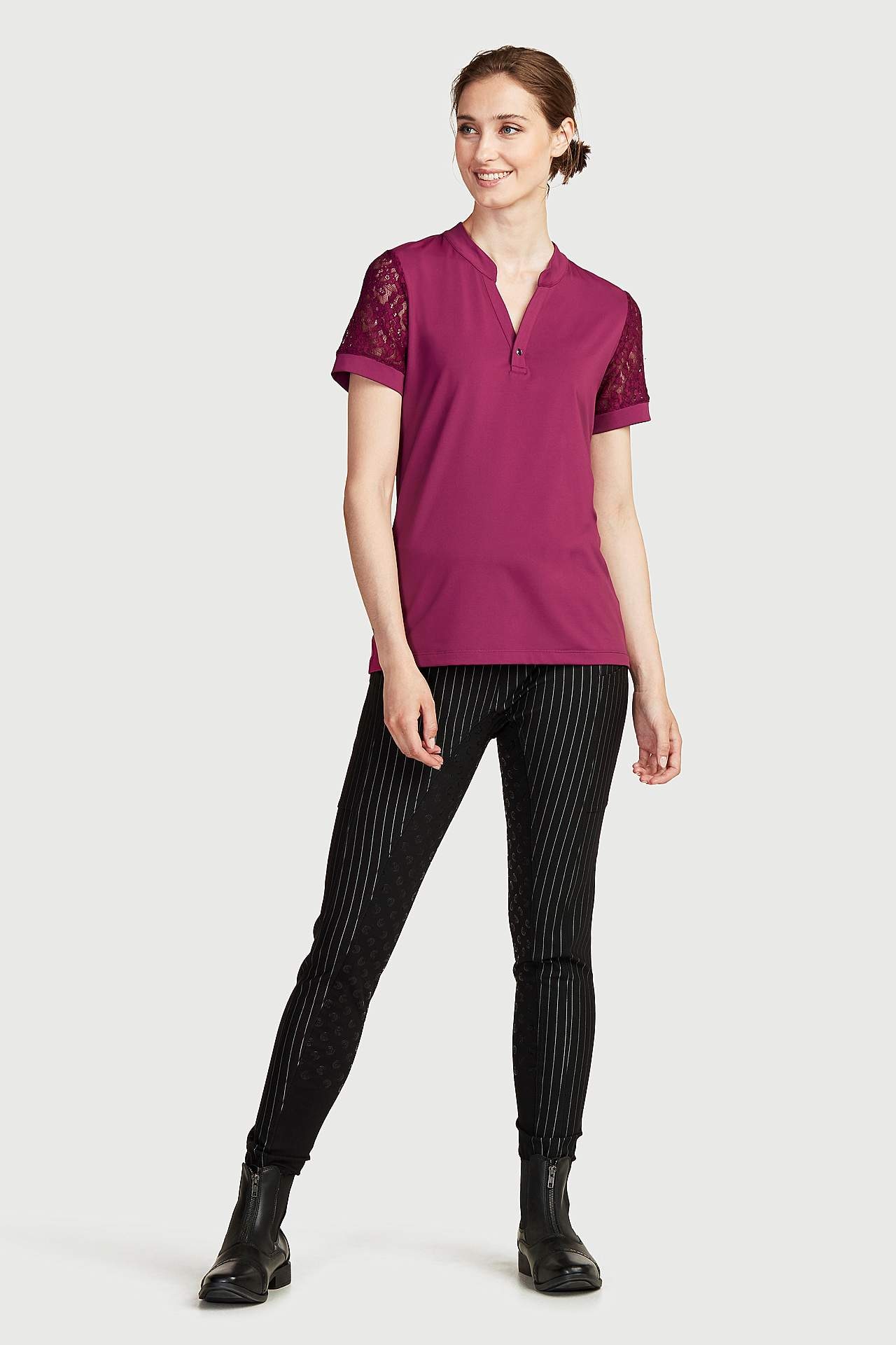 Rutig ridbyxa helskodd