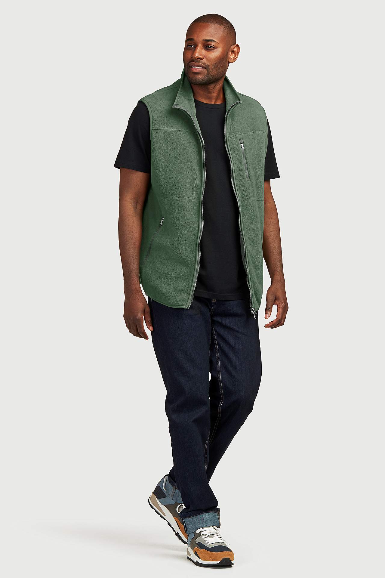 Raka jeans med stretch
