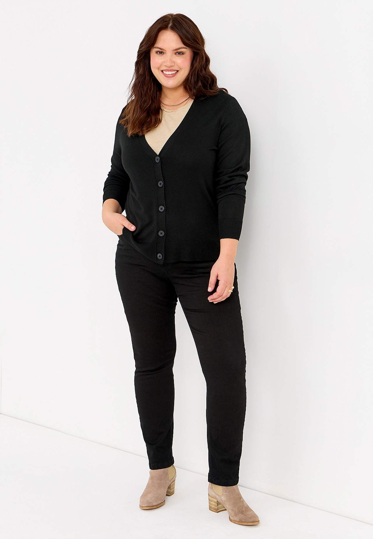 Klassisk cardigan Bridget