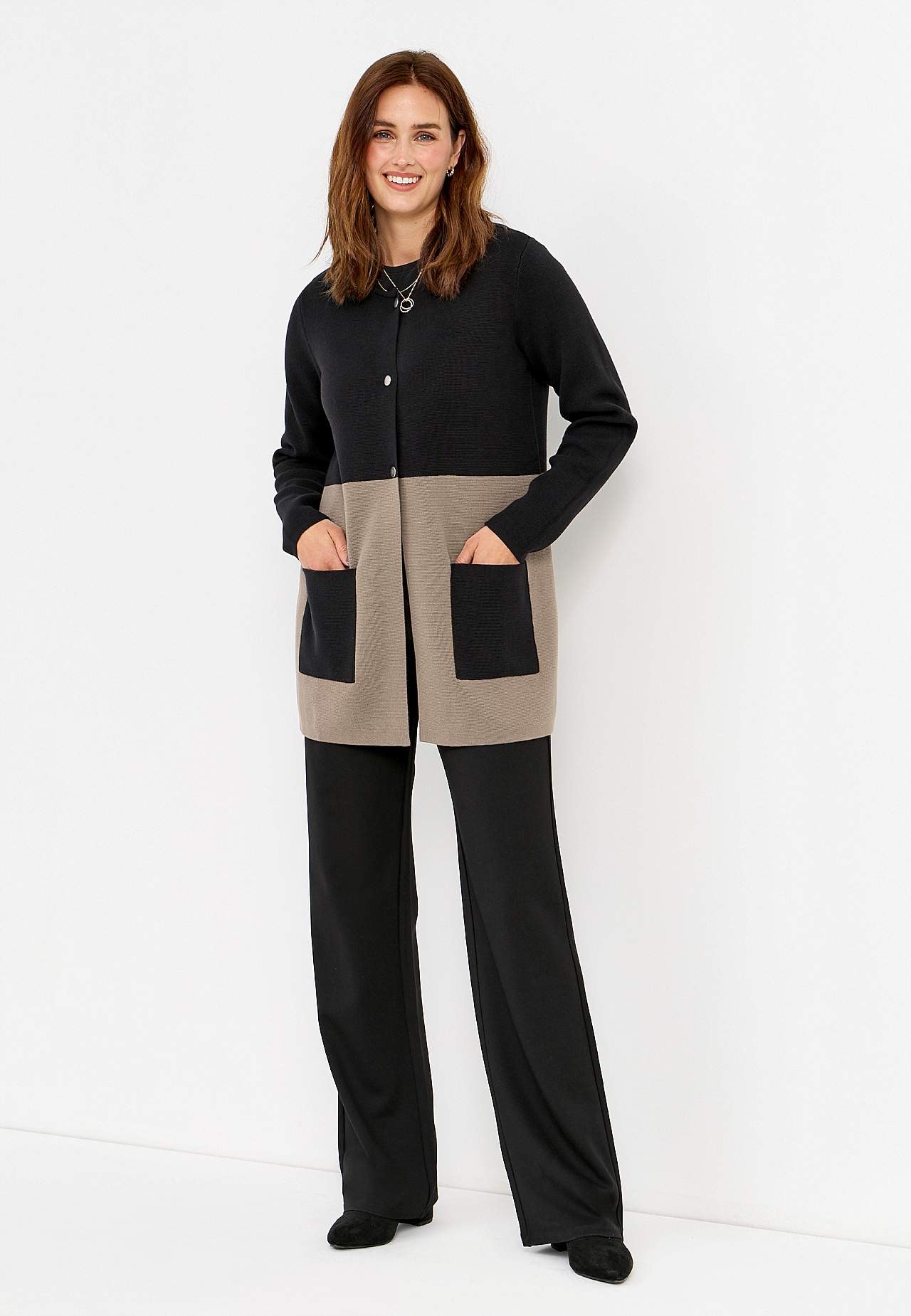 Cardigan i bomull