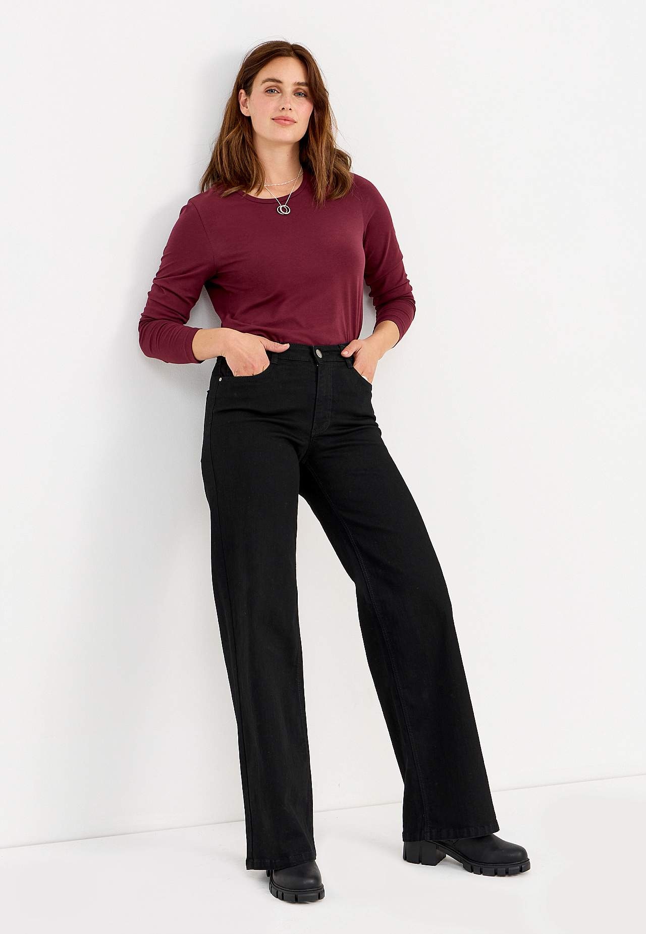 Vida jeans med hög midja